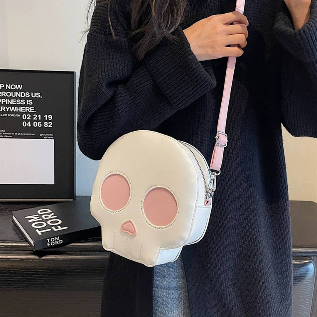 Halloween Skull Crossbody Shoulder Bag