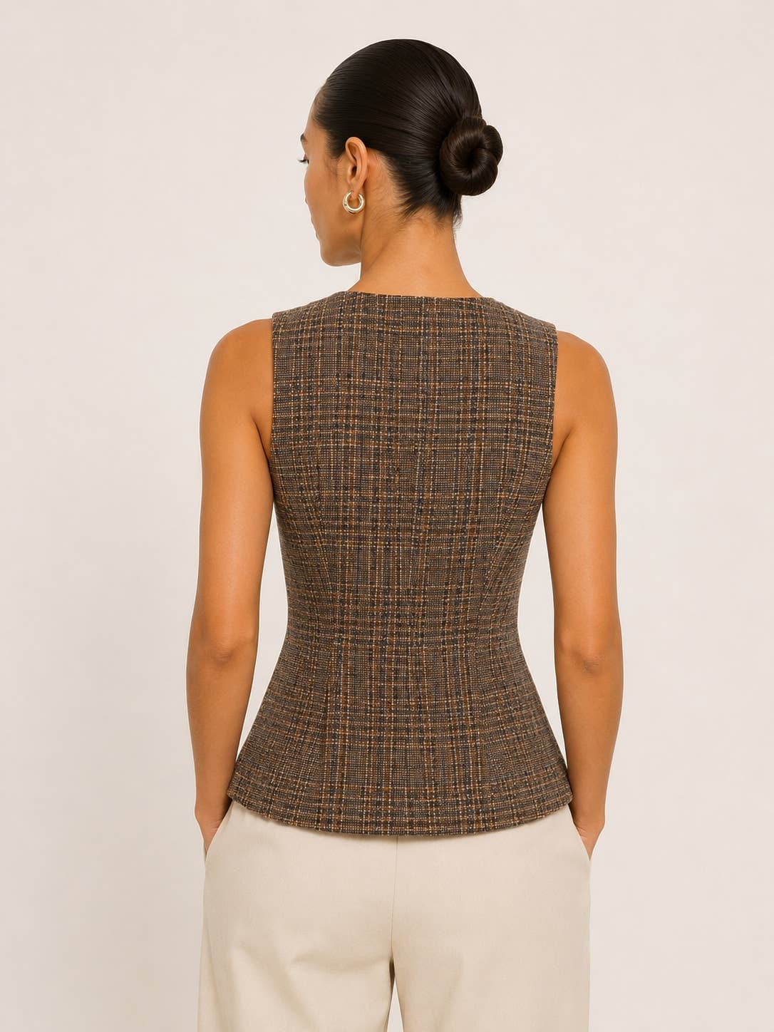 Malia PLAID VEST