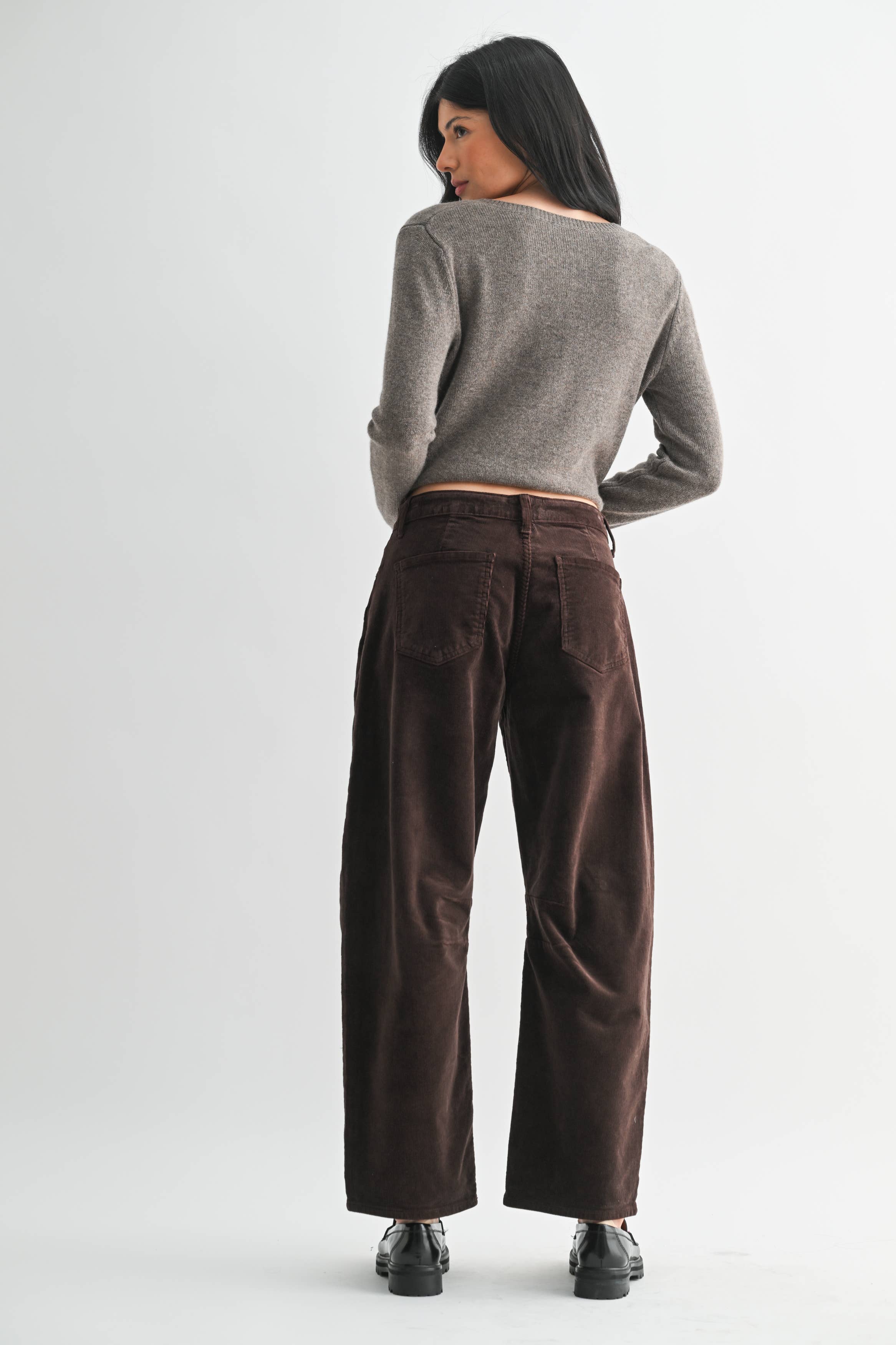 Bryce Corduroy Barrel Jean