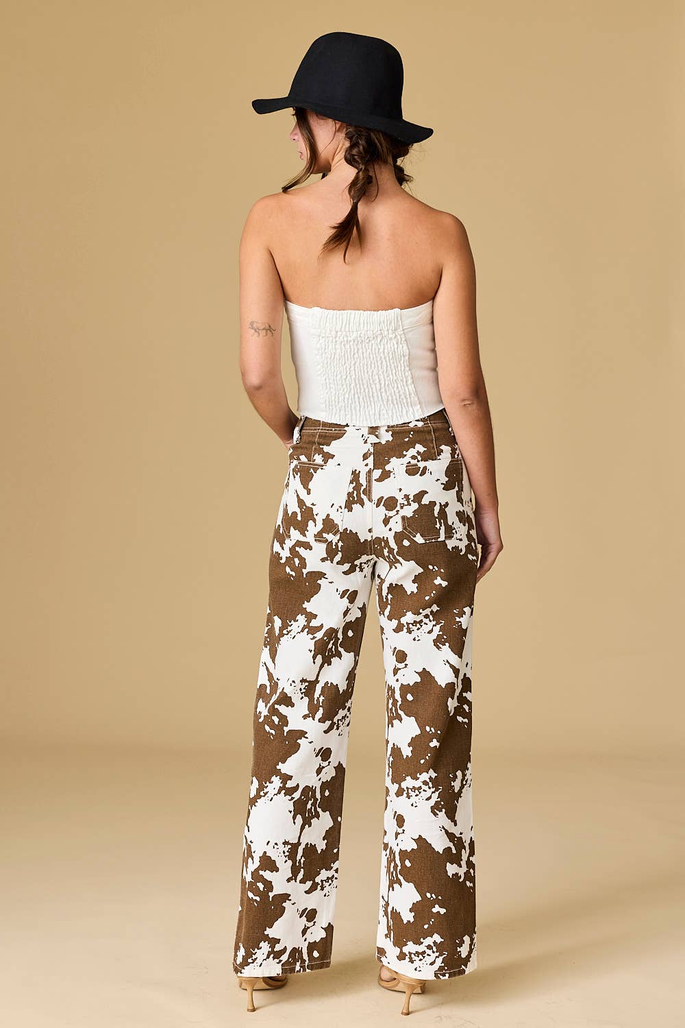 Marlin Cow Print Pants