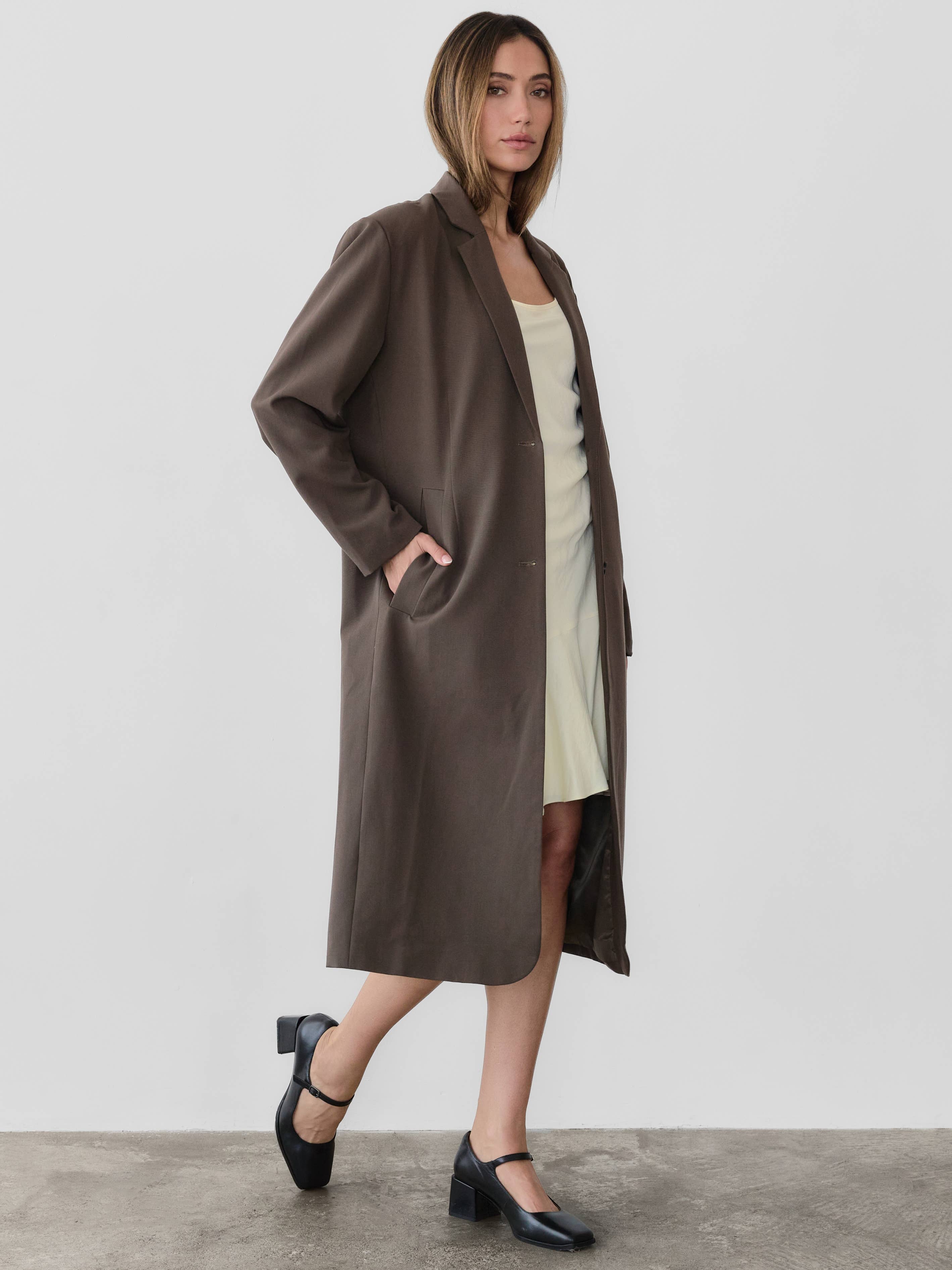 Solara Timeless Layering Coat