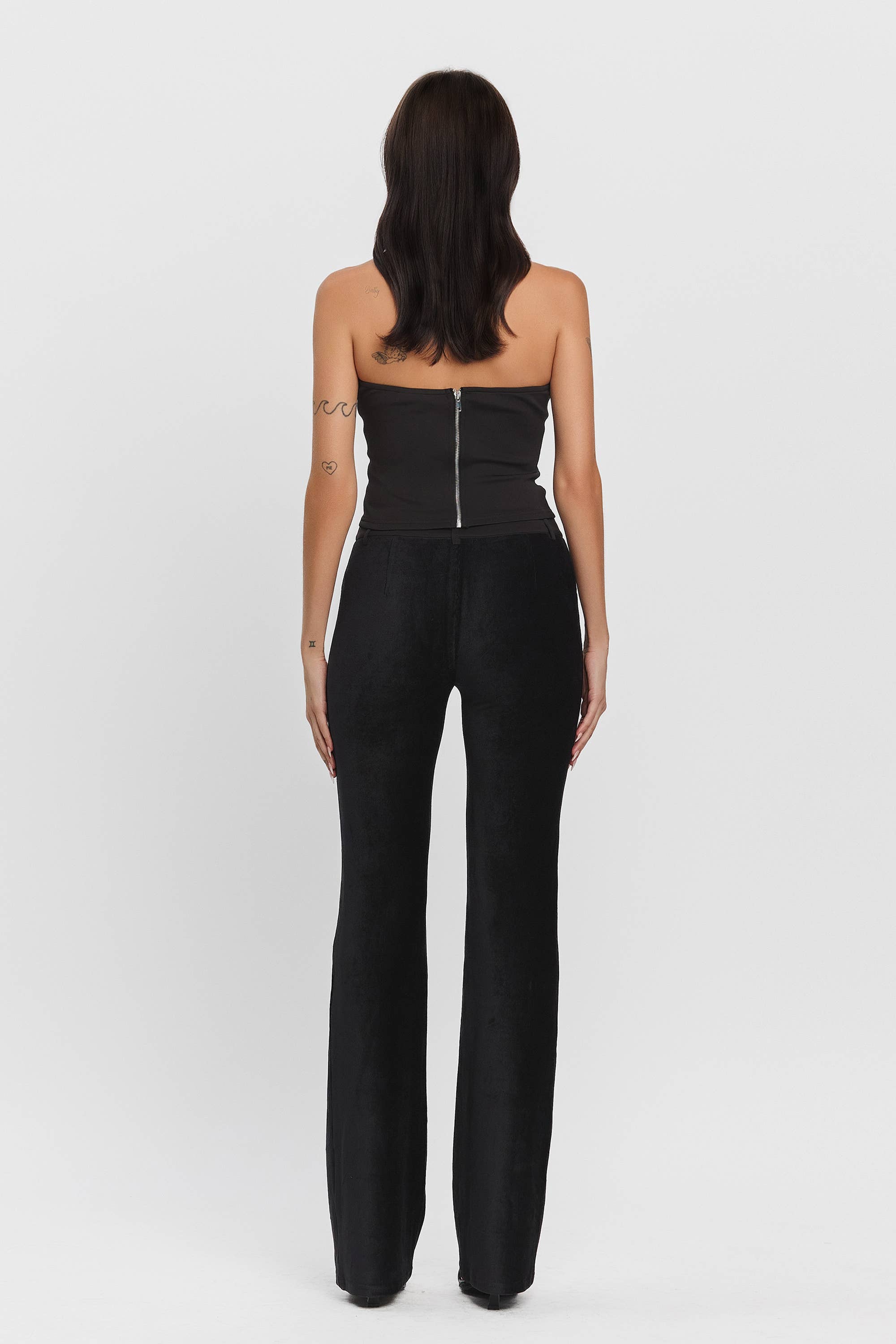 Beck contrast bustier & pants set