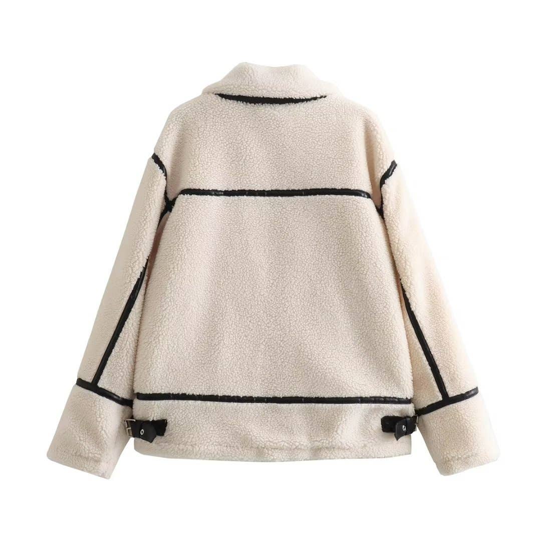Faux fur coat sherpa jacket