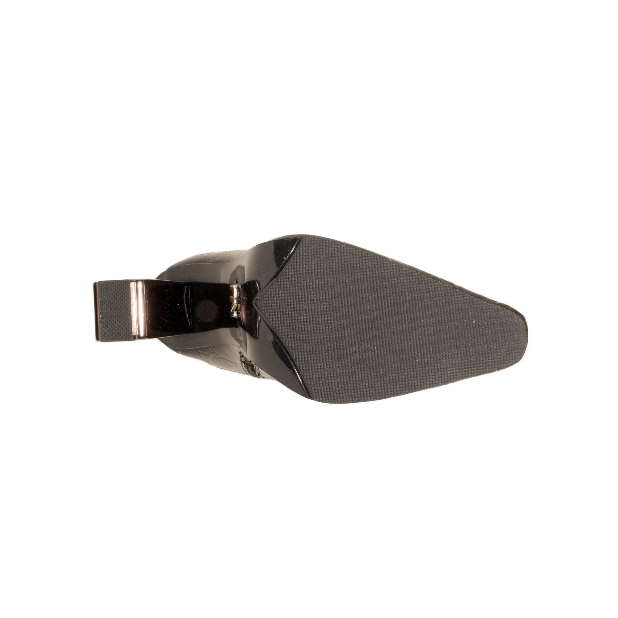 Ninety Union PALLADIUM Geometric Metal Heel Bootie