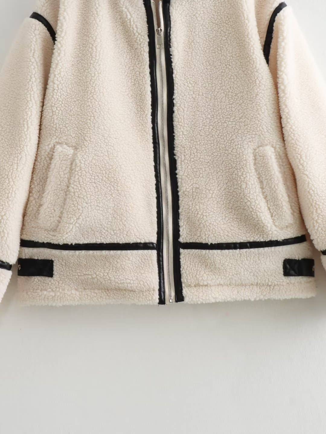 Faux fur coat sherpa jacket