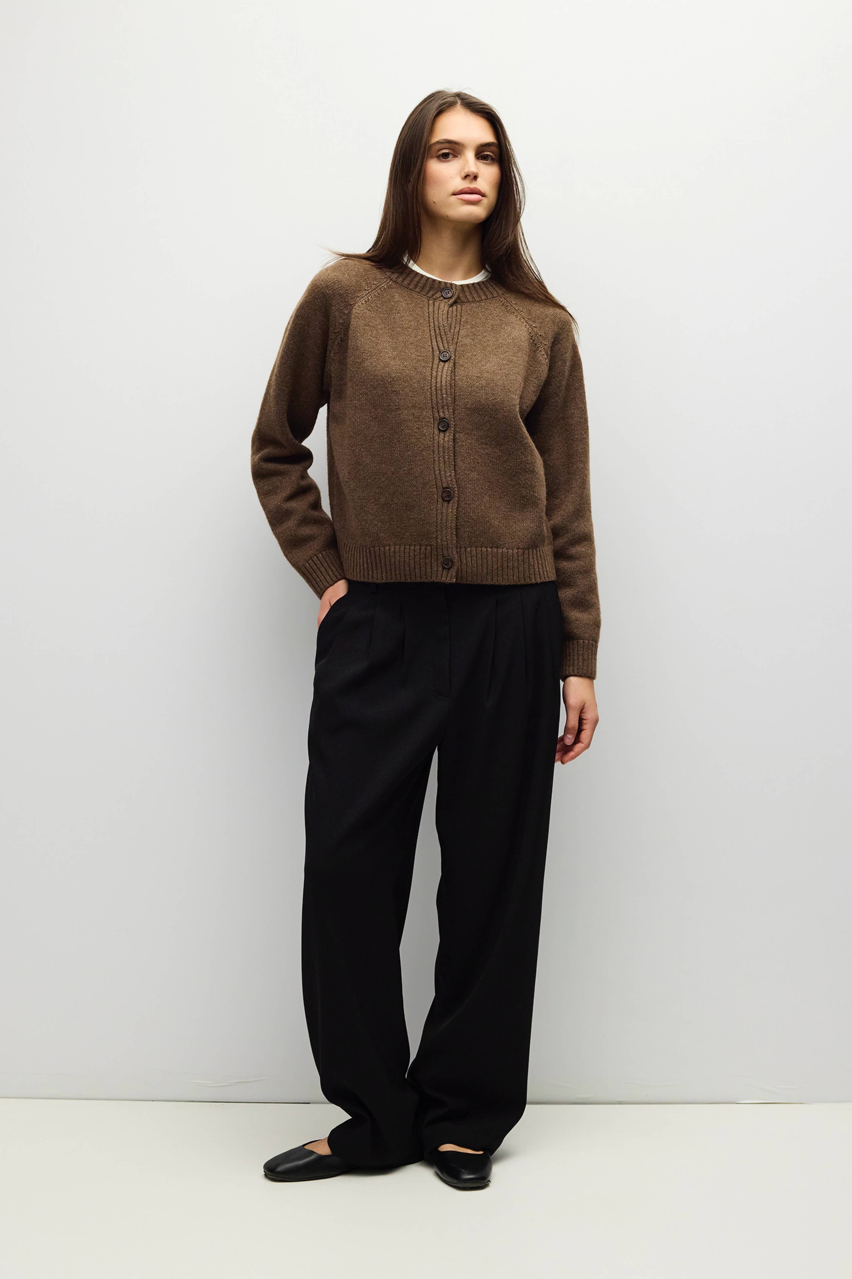 The Danielle Cardigan | Raglan Thick Cardigan