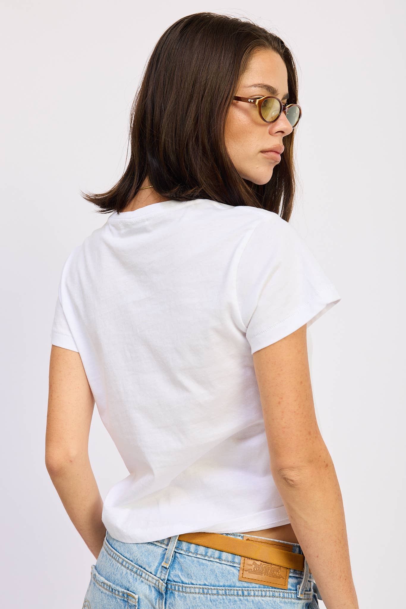 DIRTY MARTINI EMBROIDERED BABY TEE