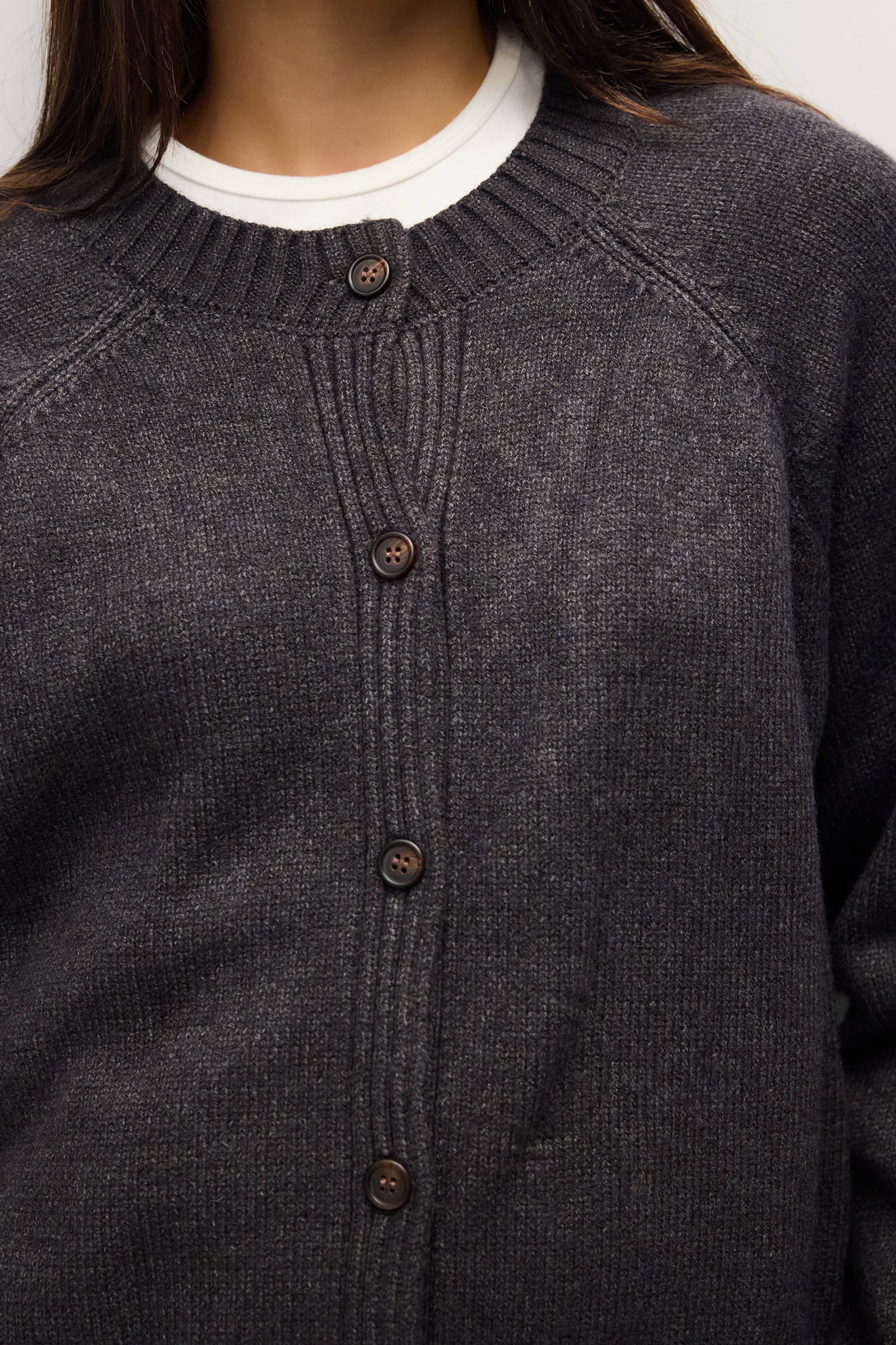 The Danielle Cardigan | Raglan Thick Cardigan