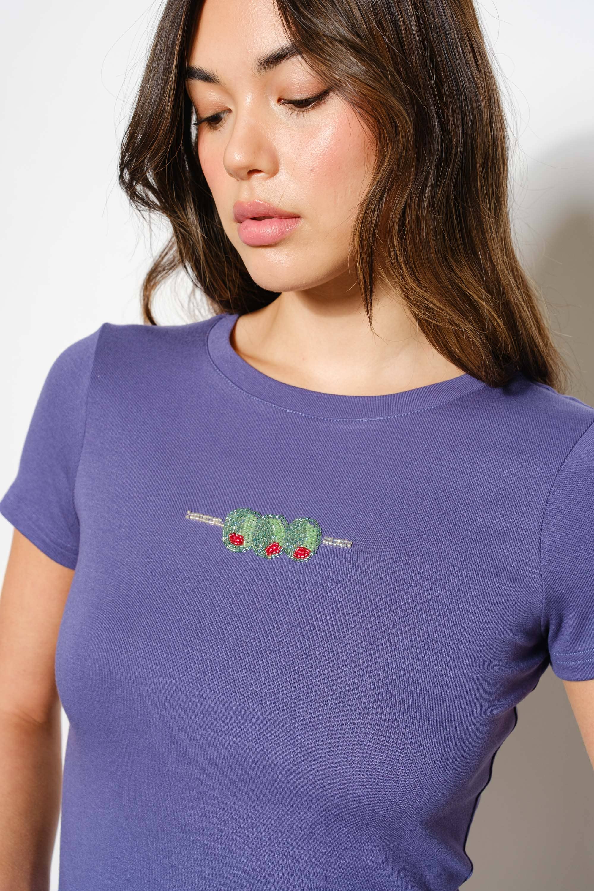 OLIVES BEAD TEE