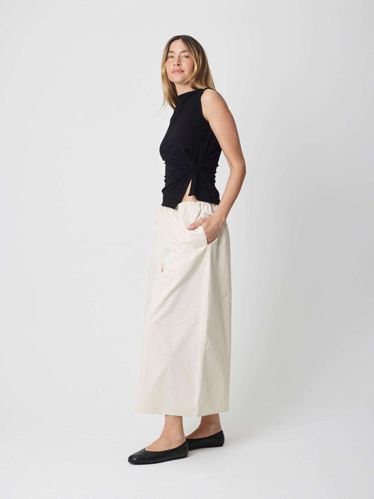 The Josephine Top | Knit Twist Top