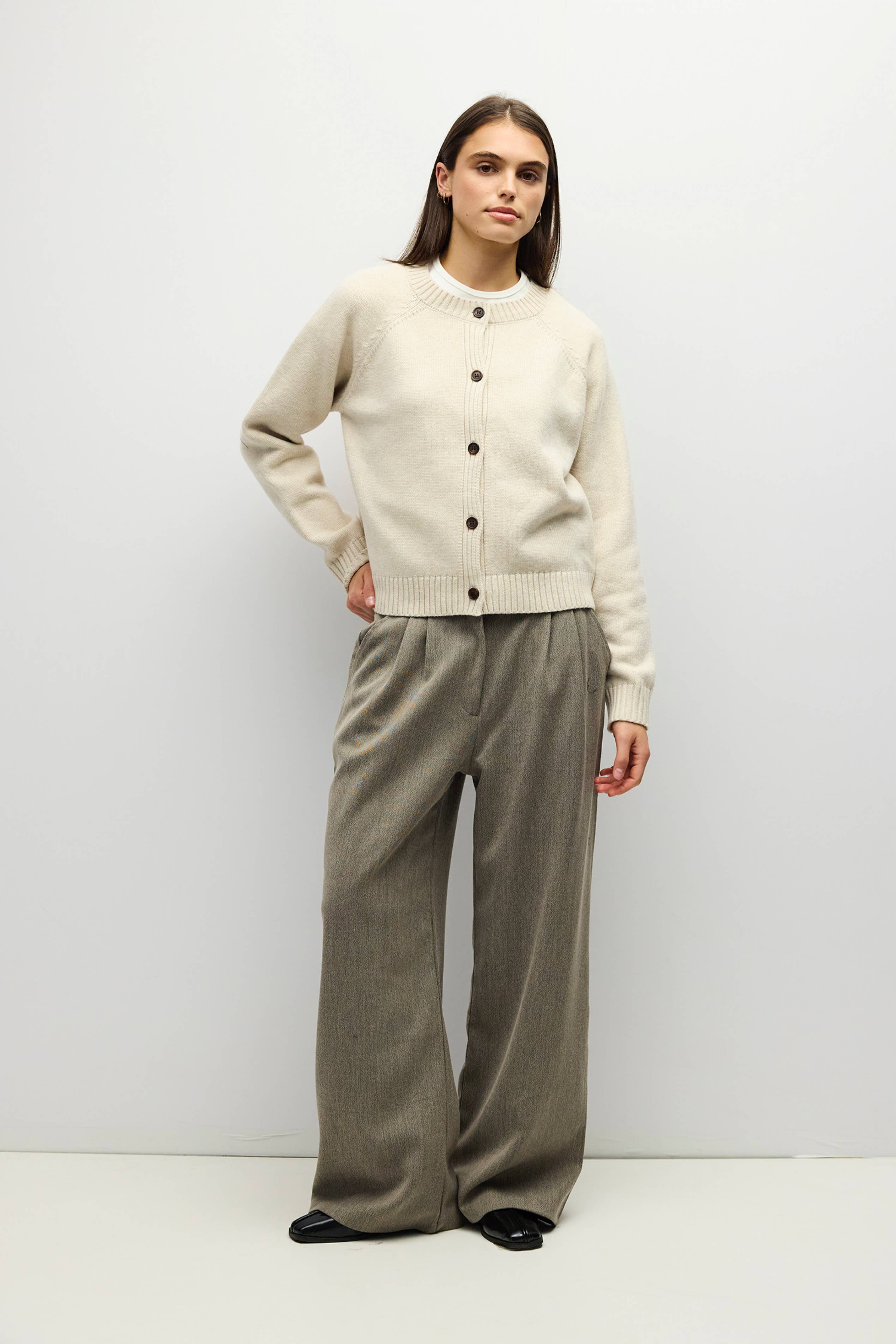 The Danielle Cardigan | Raglan Thick Cardigan
