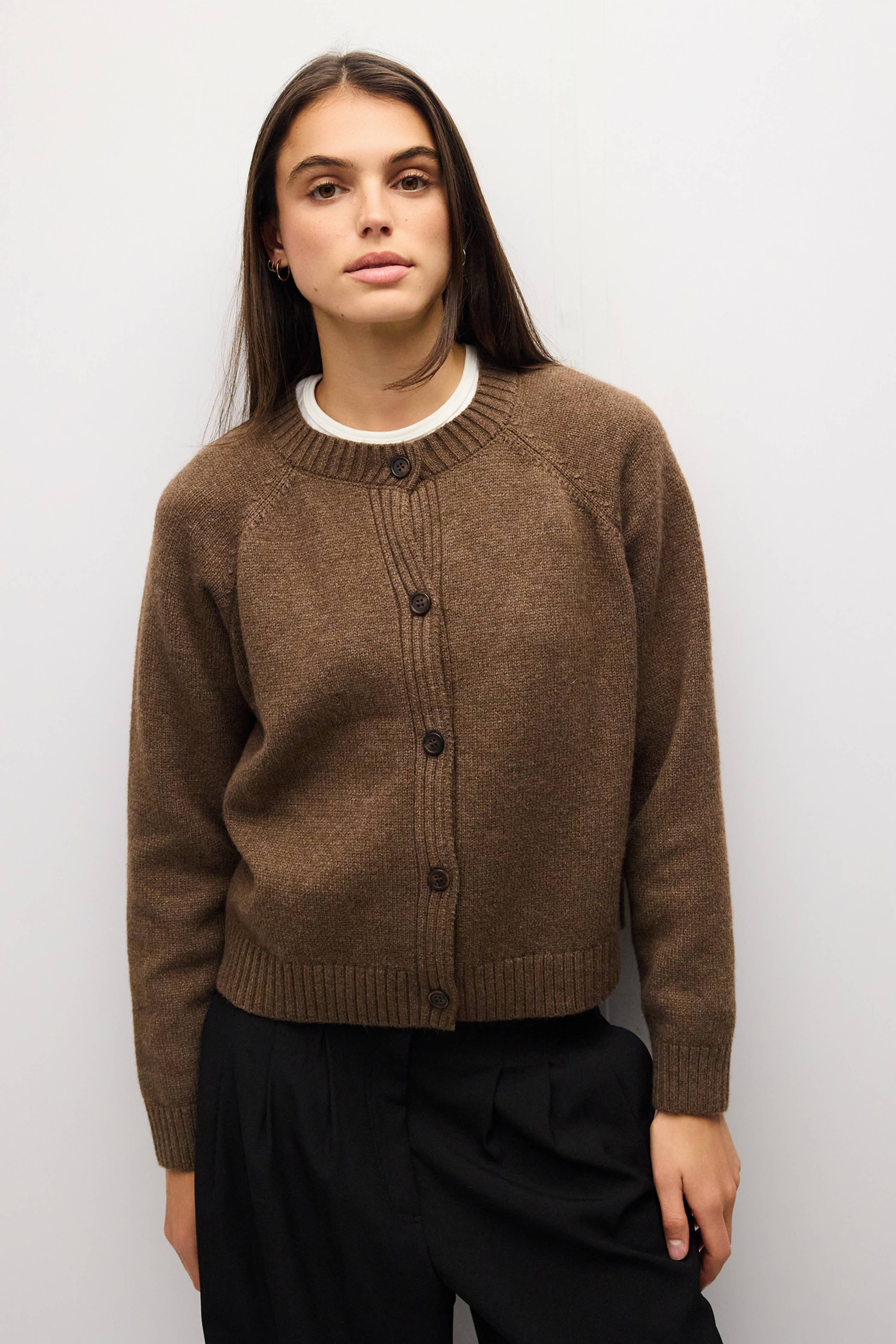 The Danielle Cardigan | Raglan Thick Cardigan