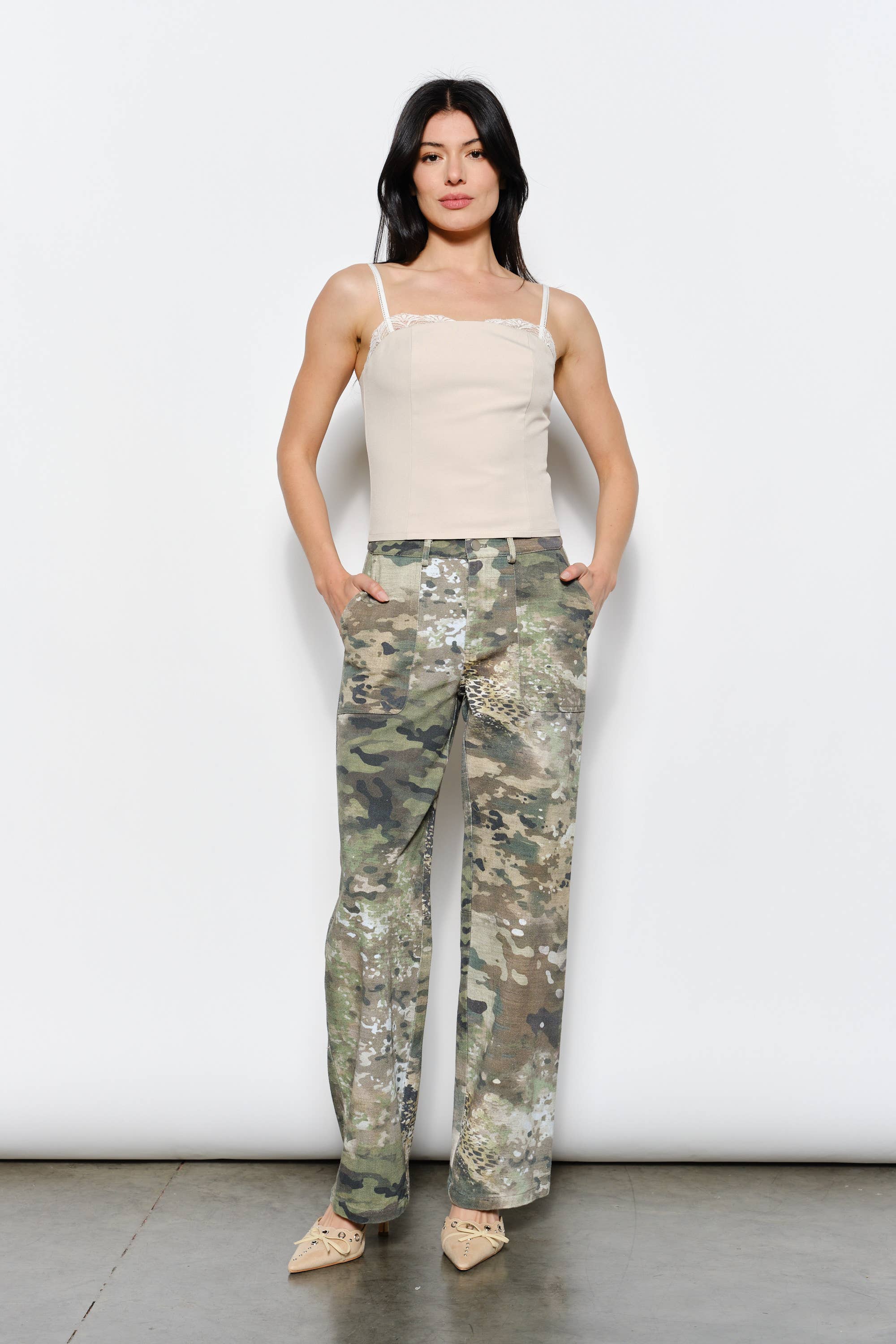 JORDAN CAMO TWILL PANTS