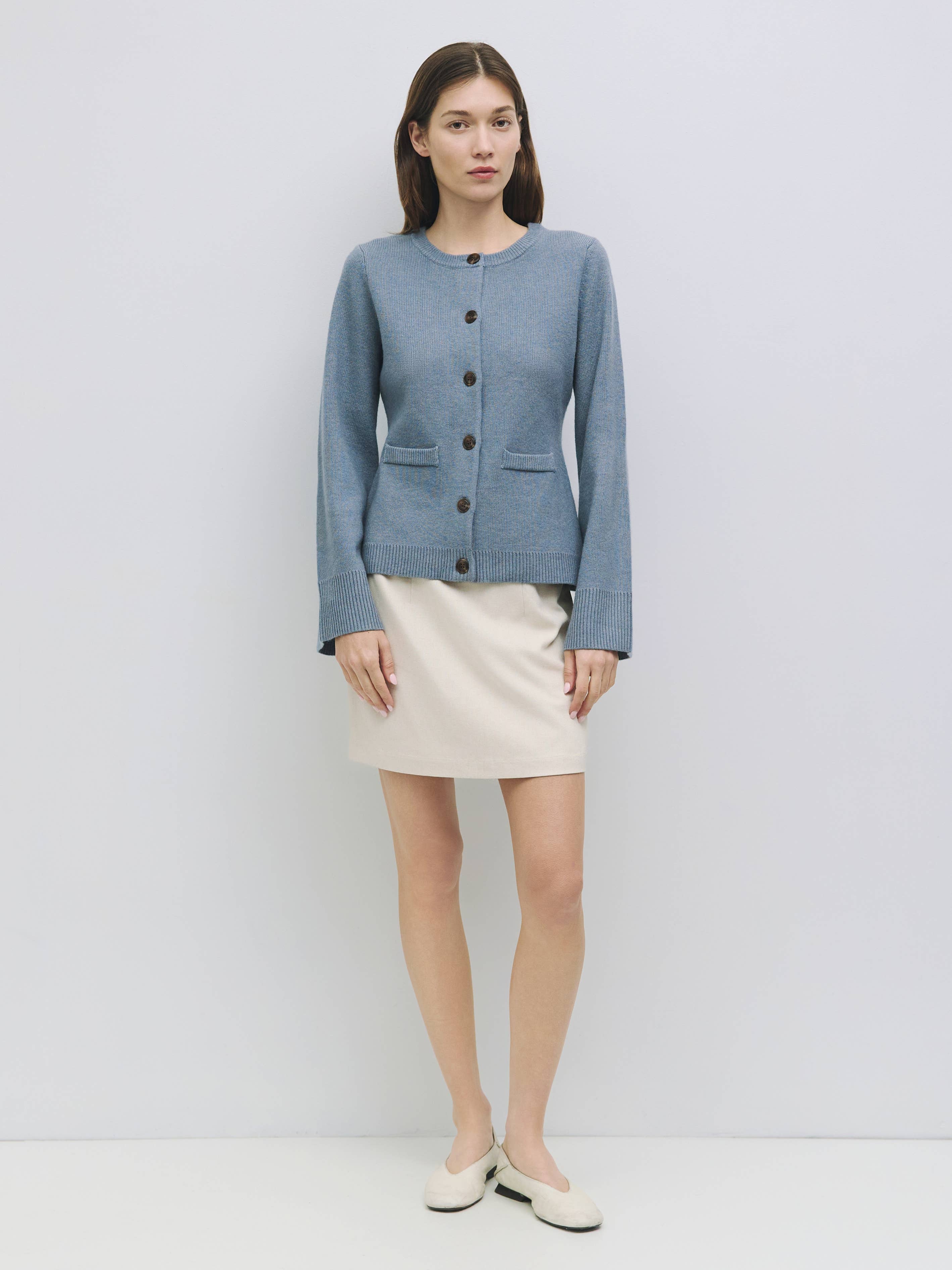 Tyler Bell Sleeve Buttoned Cardigan