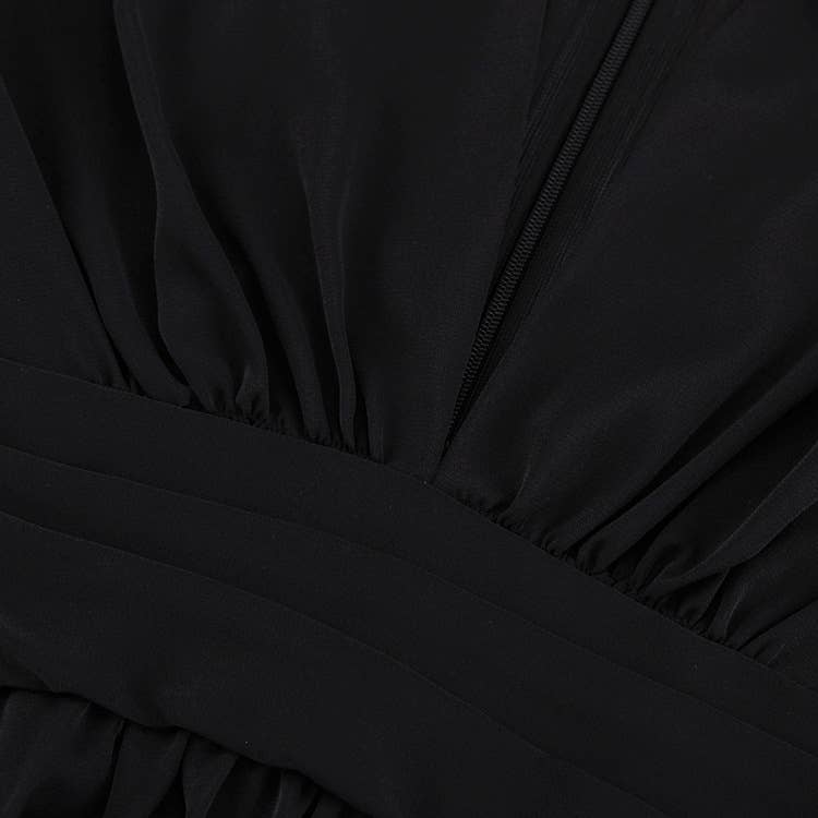 Allira V-Neckl Long Sleeves Mini Dress