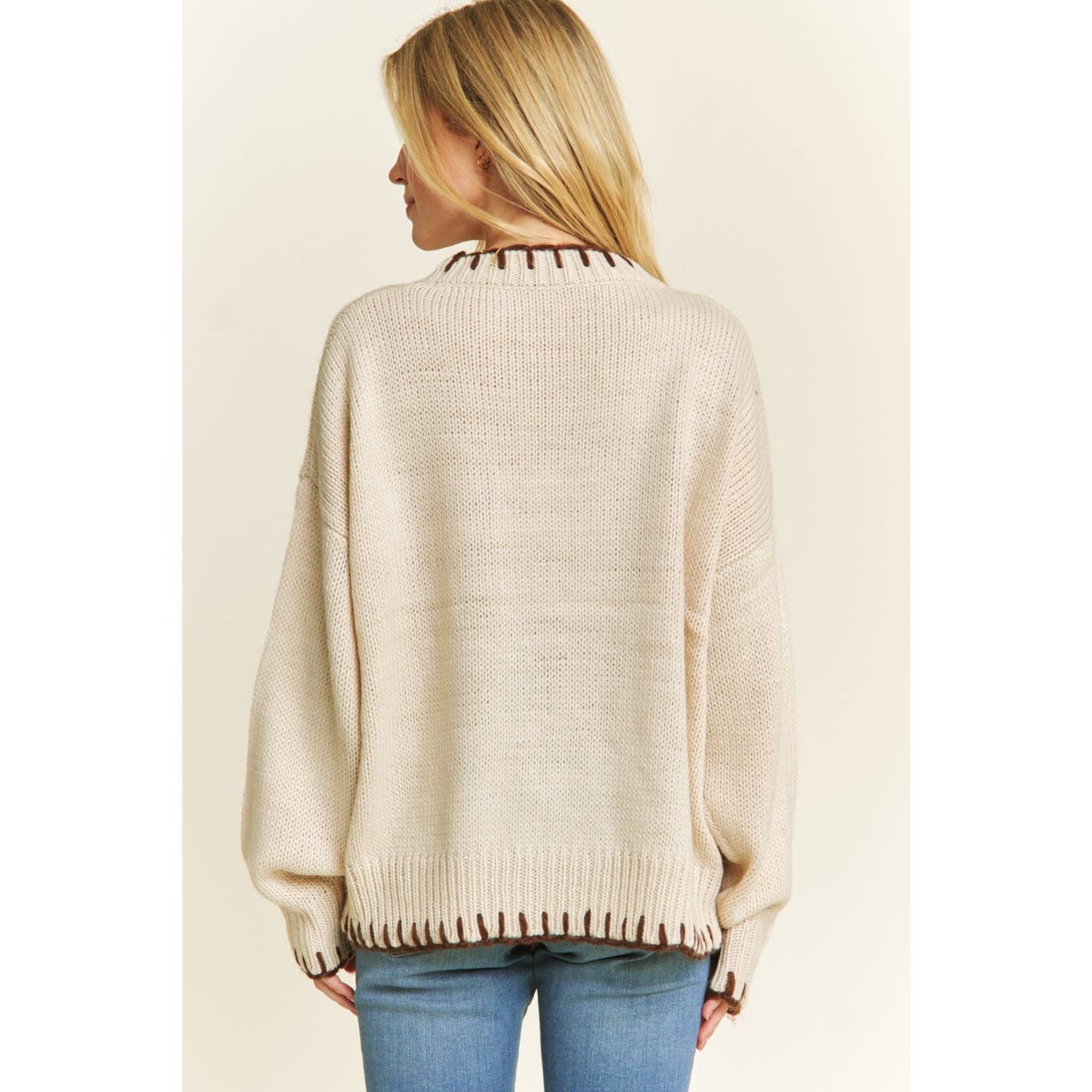 Ella BOW PULLOVER SWEATER