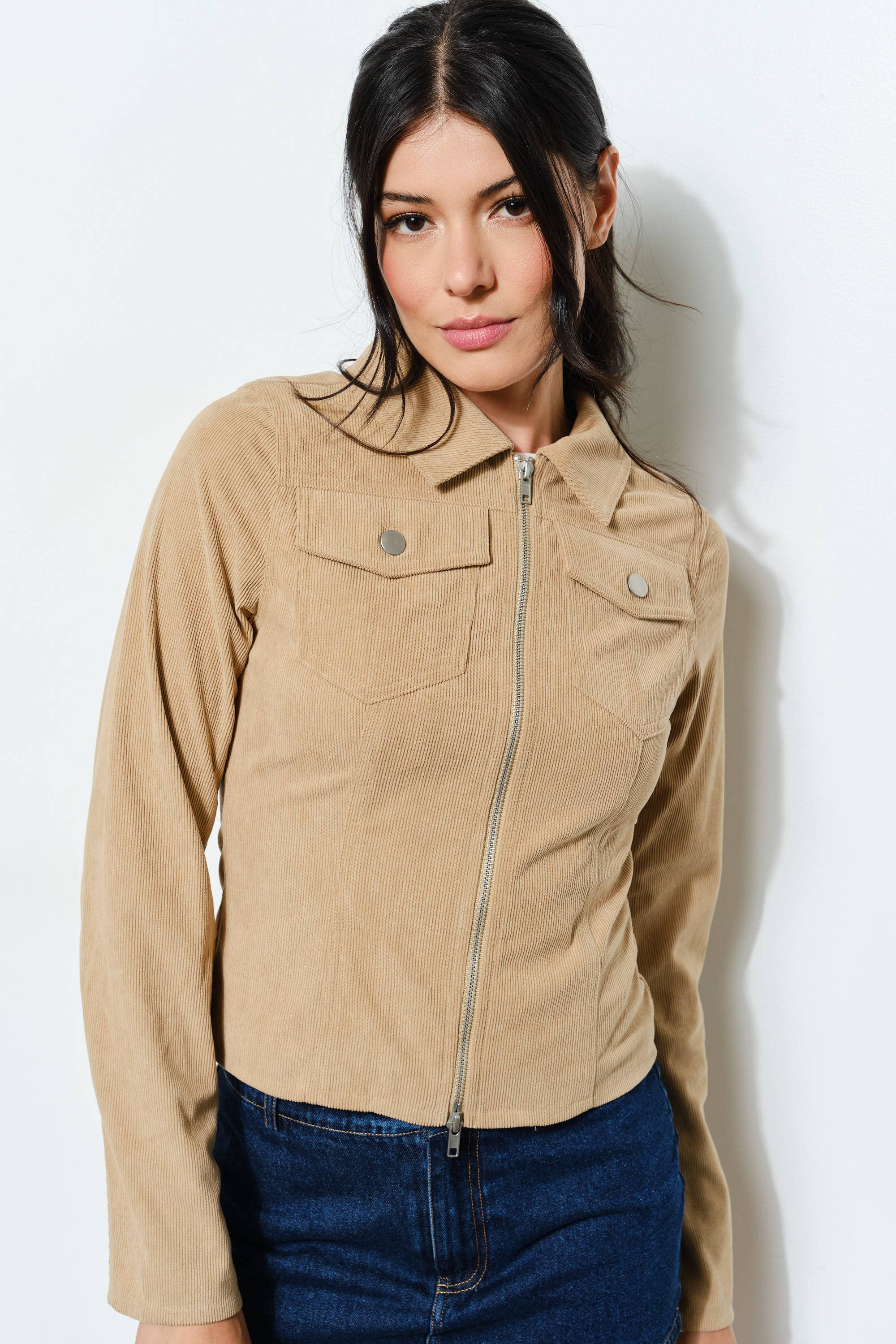 JINNY CORDUROY JACKET - Cool, Everyday, Trendy