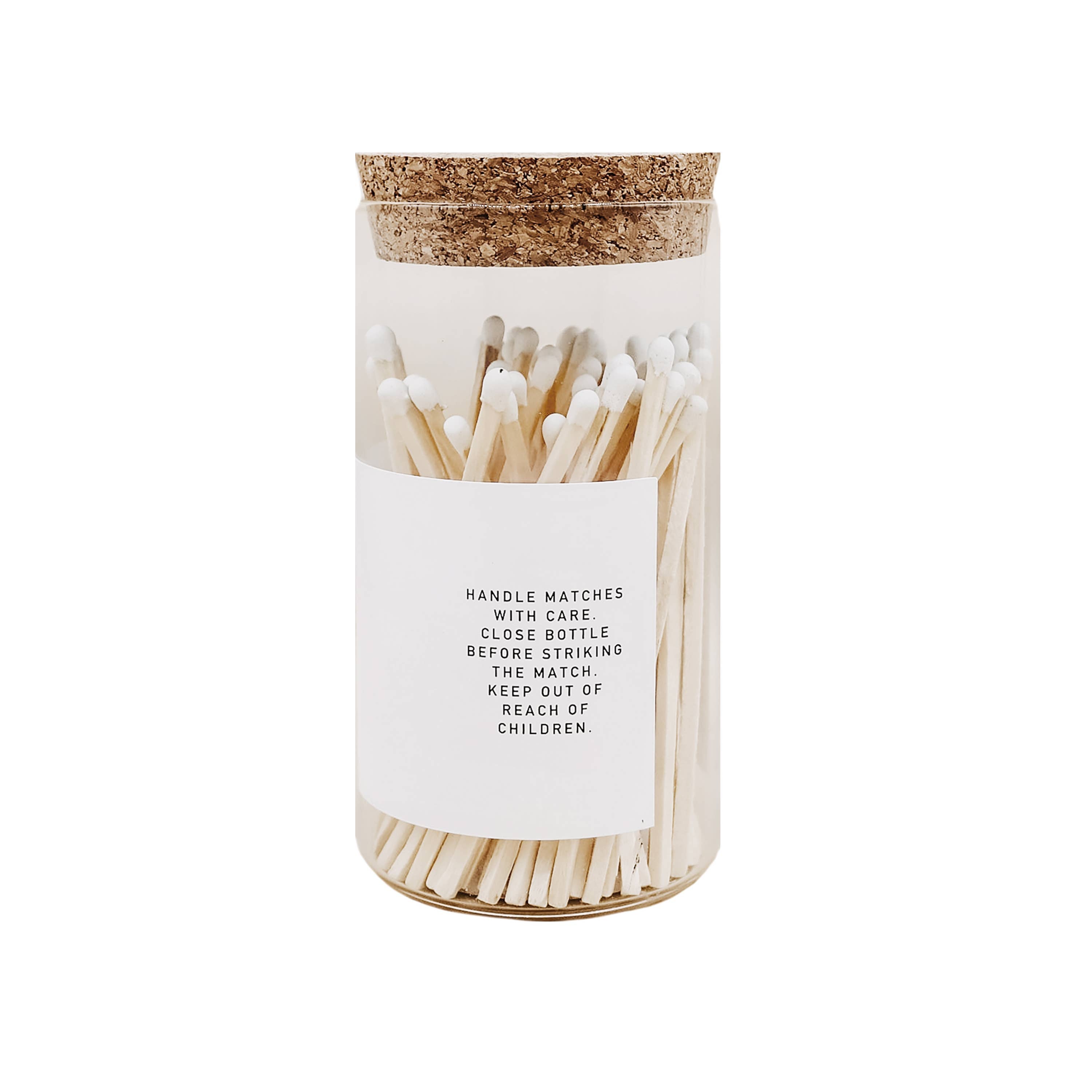 Medium Hearth Matches, White Tip - Home Decor & Gifts