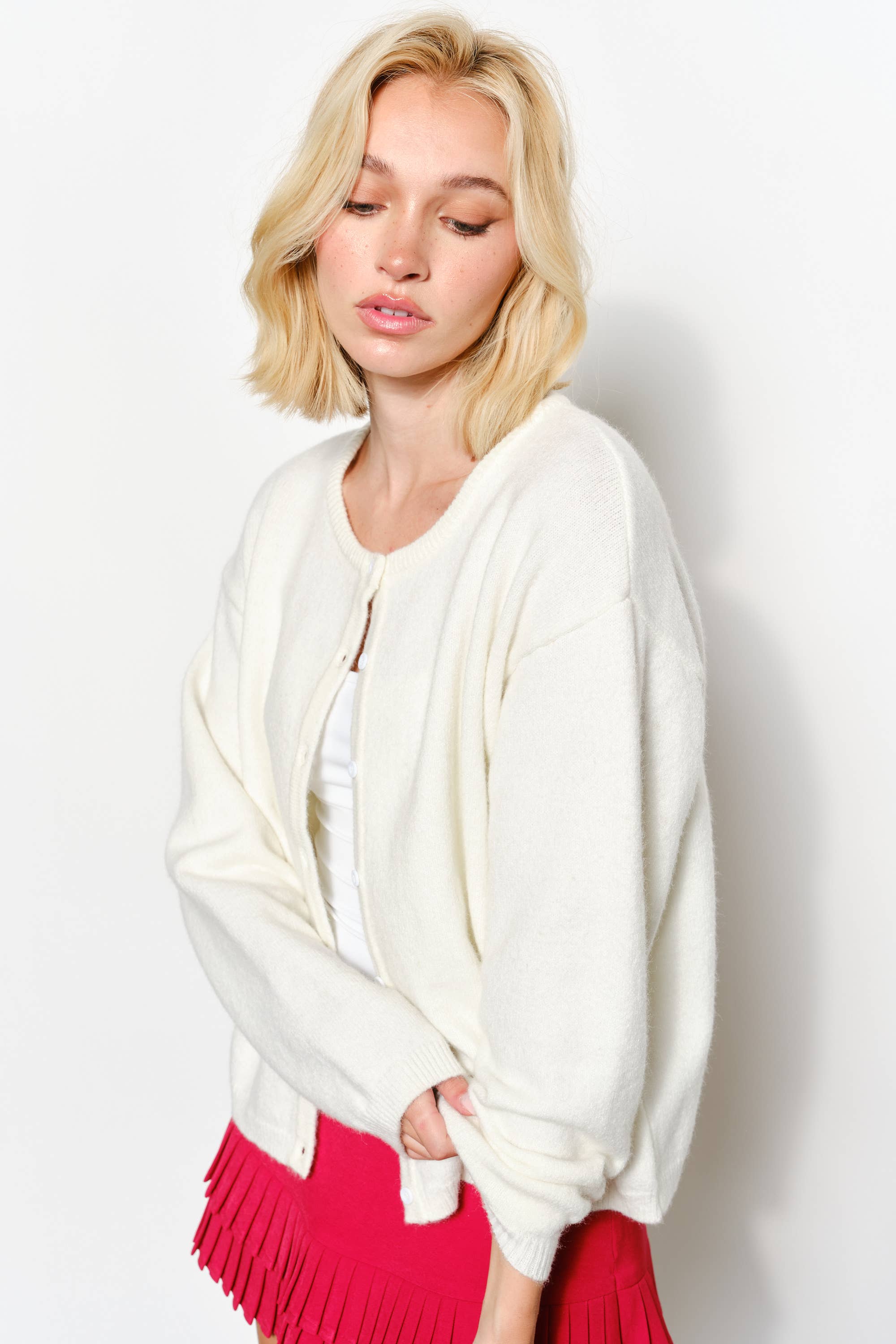 MARLEY LIGHTWEIGHT OVERSIZED CARDIGAN