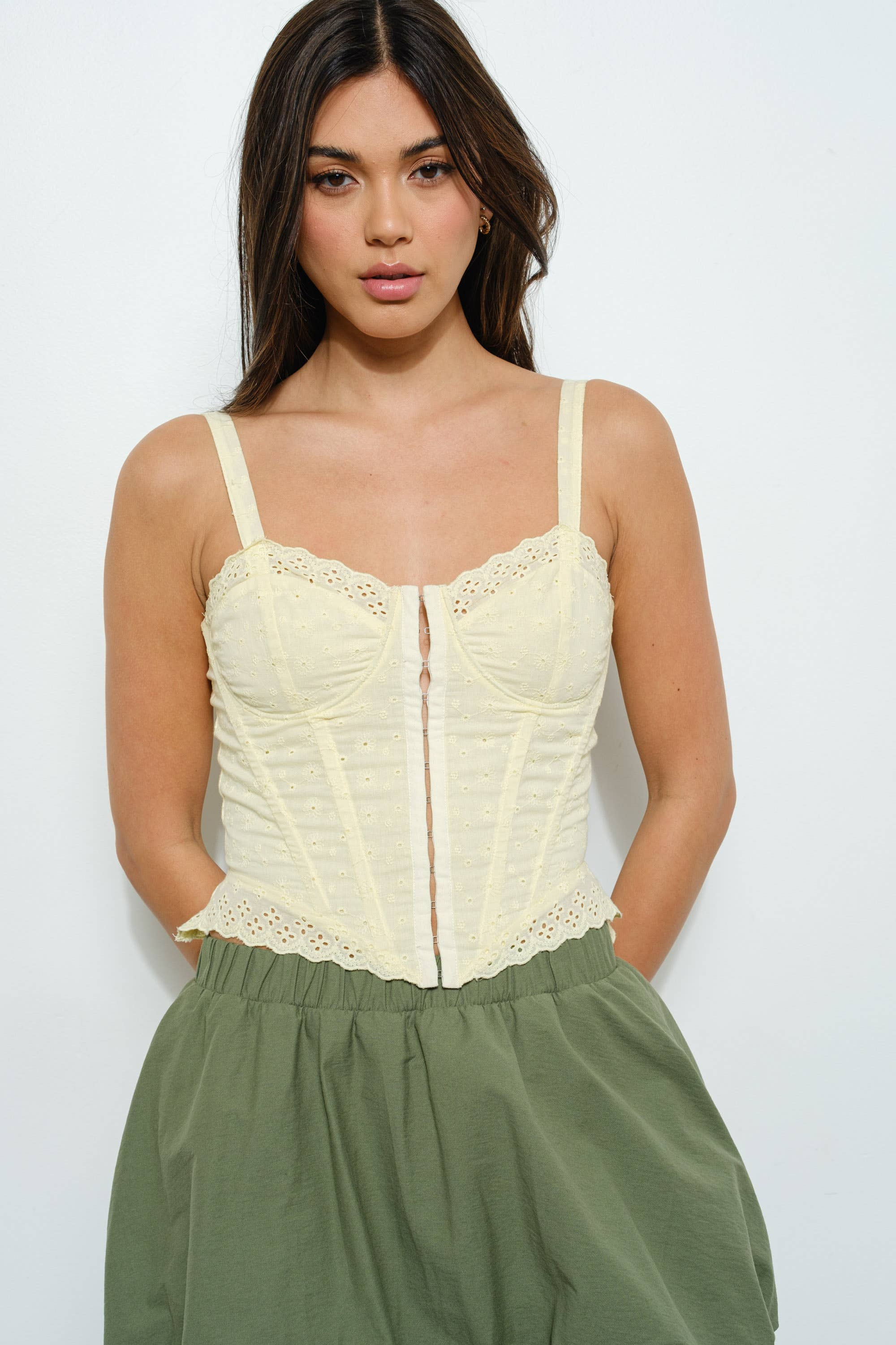 EYELET CORSET
