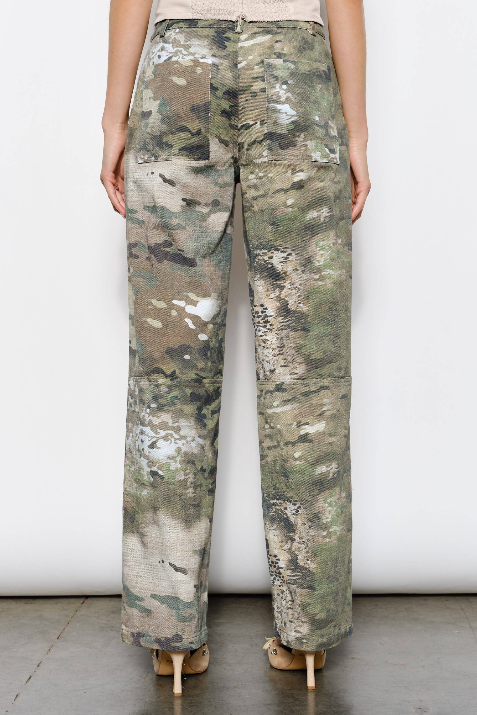 JORDAN CAMO TWILL PANTS