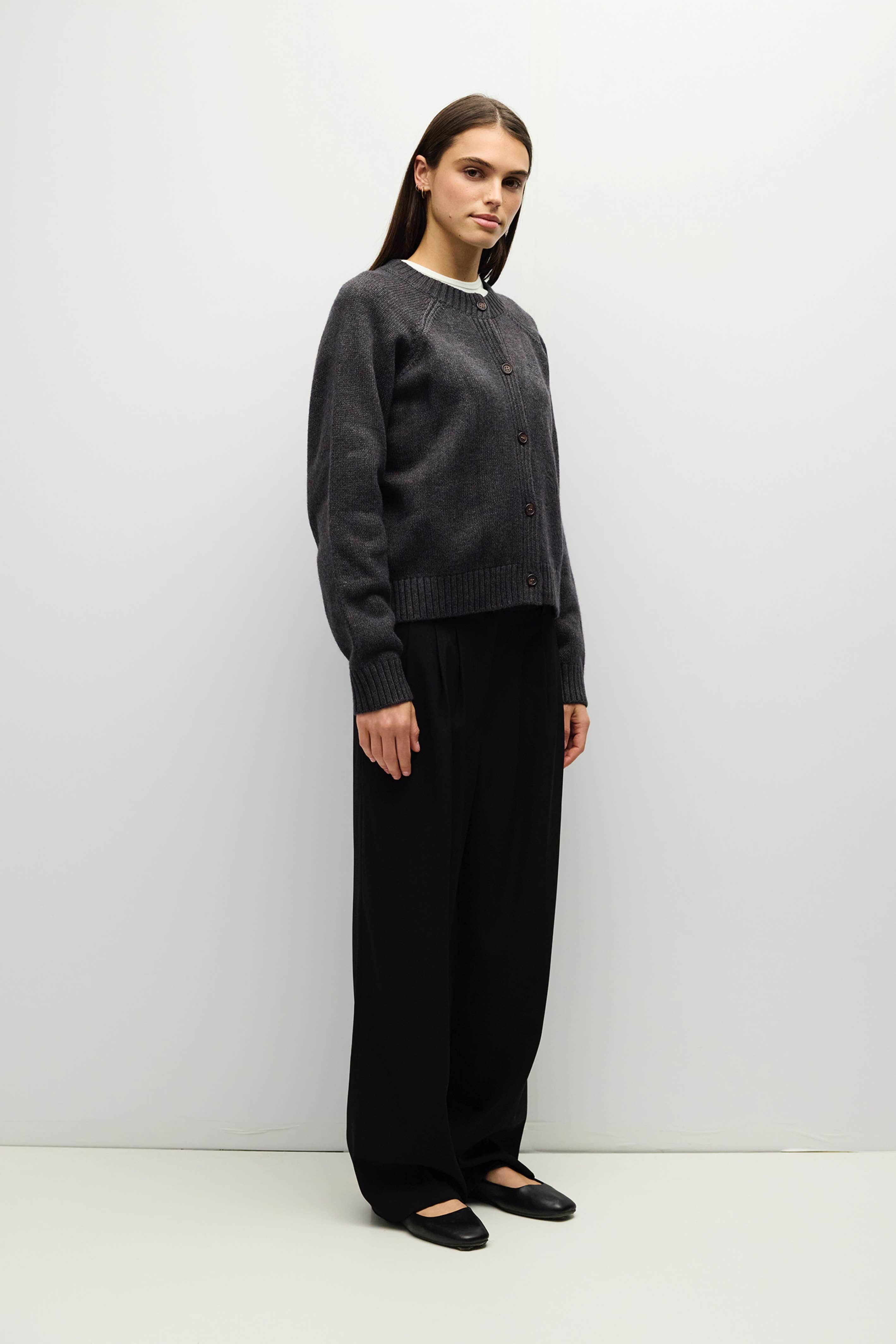 The Danielle Cardigan | Raglan Thick Cardigan