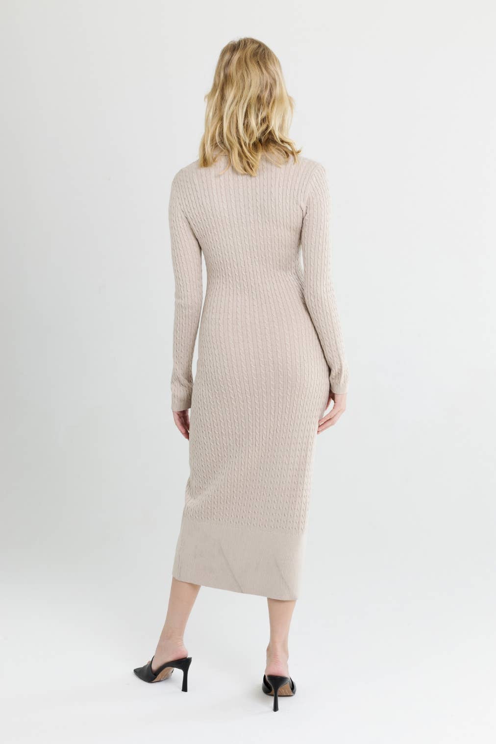 Marjorie Cable Knit Dress