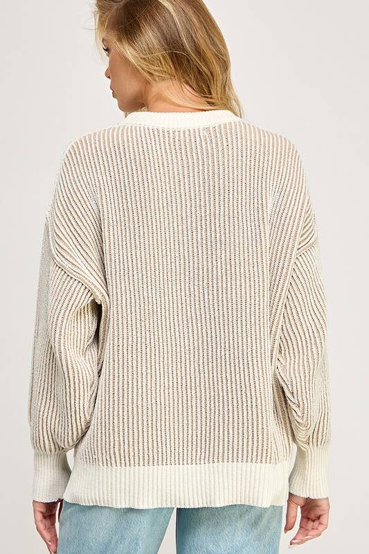 Wrenley Super Soft Strip Sweater