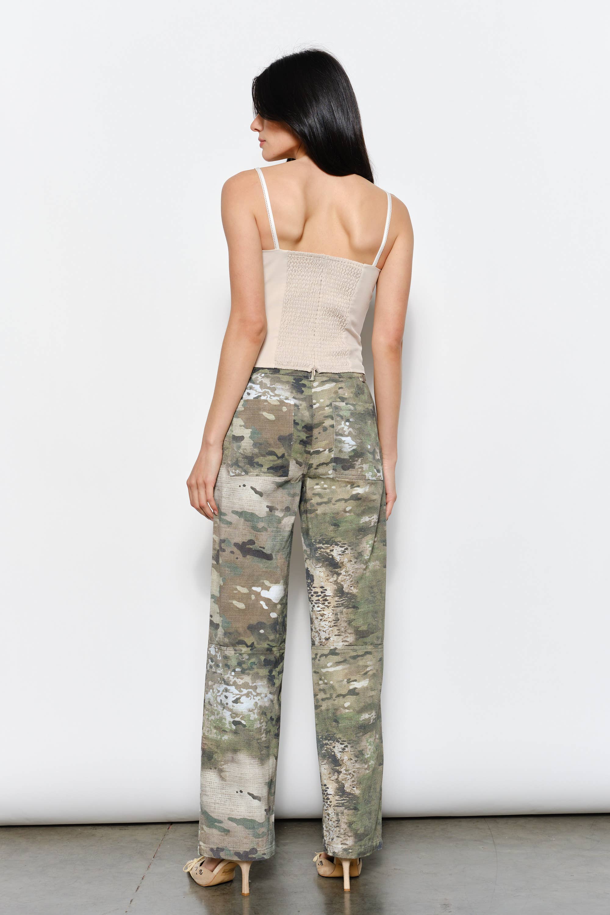 JORDAN CAMO TWILL PANTS