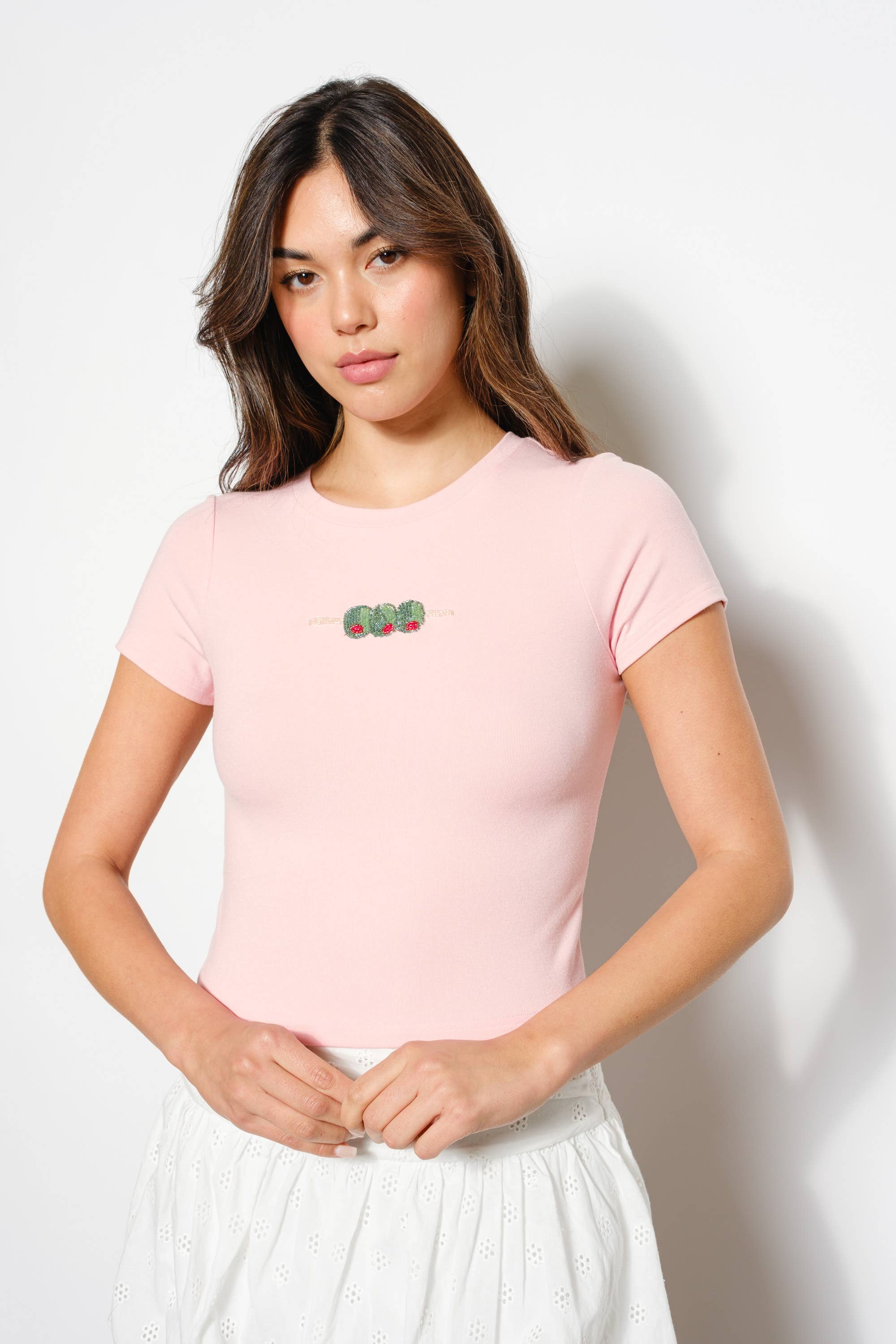 OLIVES BEAD TEE