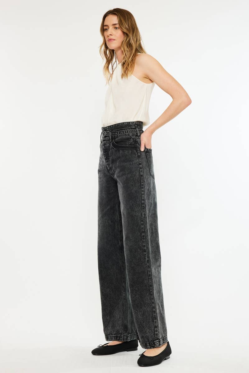 Norrie HIGH RISE 90’S WIDE JEANS