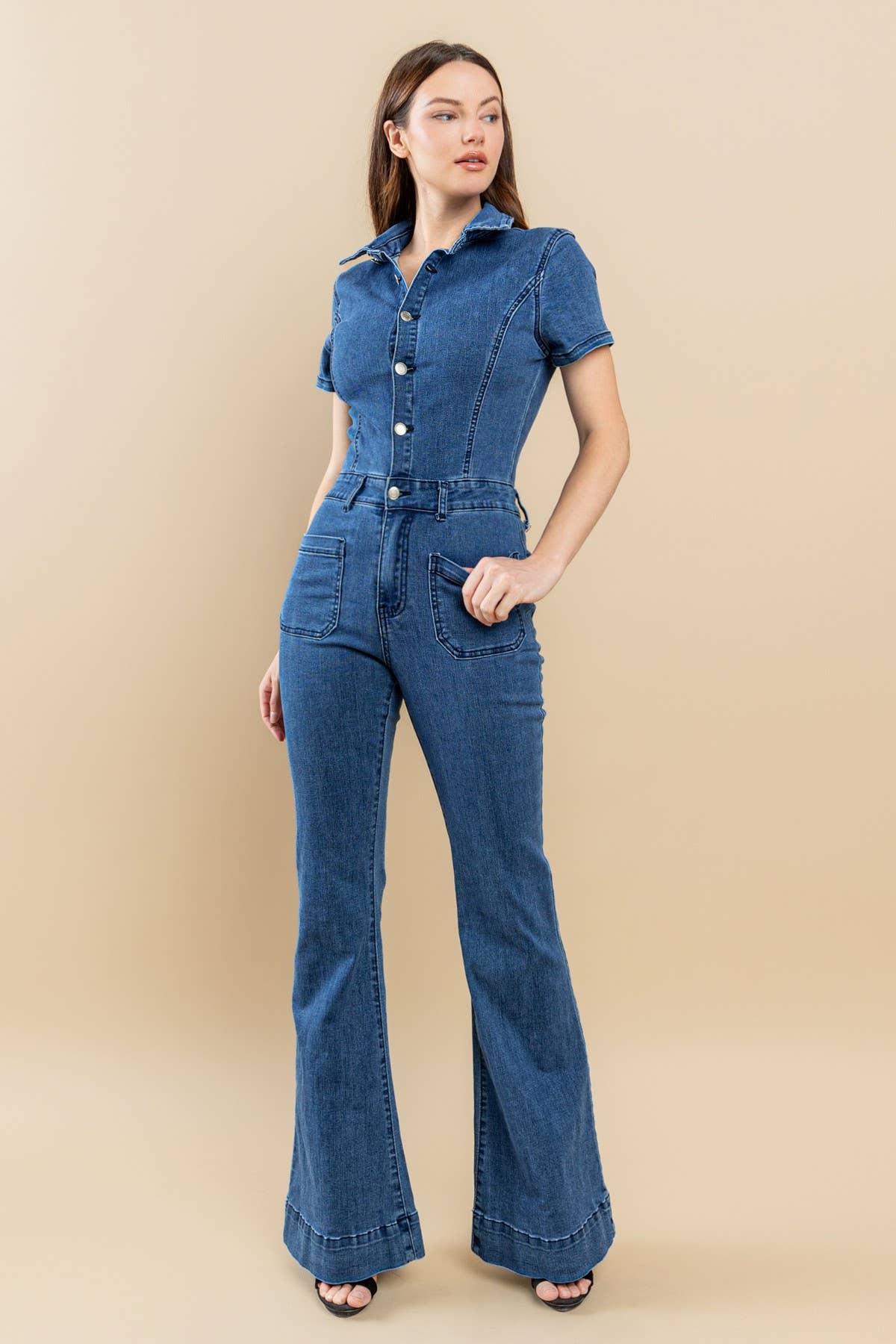 James DENIM JUMPSUIT