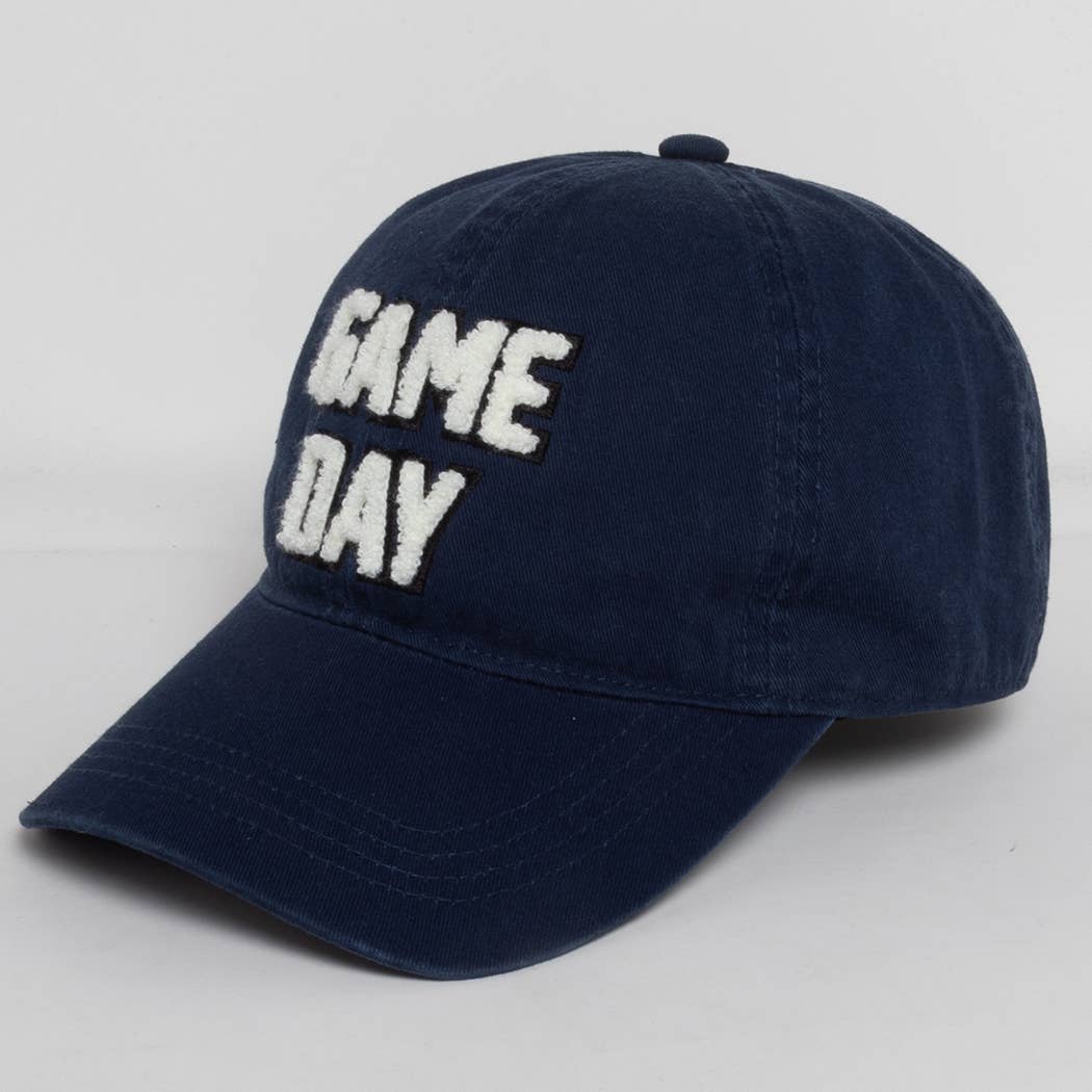 3D GAMEDAY Embroidered Patch Cotton Baseball Cap