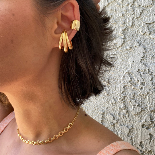 18k Gold Filled Ear Cuff