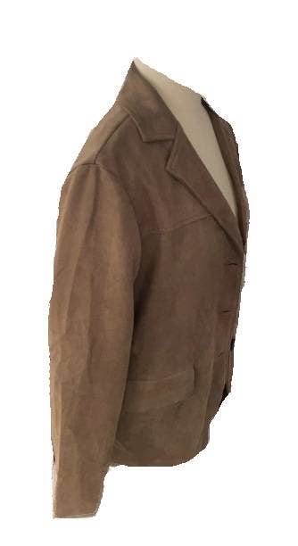 Old School Oversized Suede Blazer