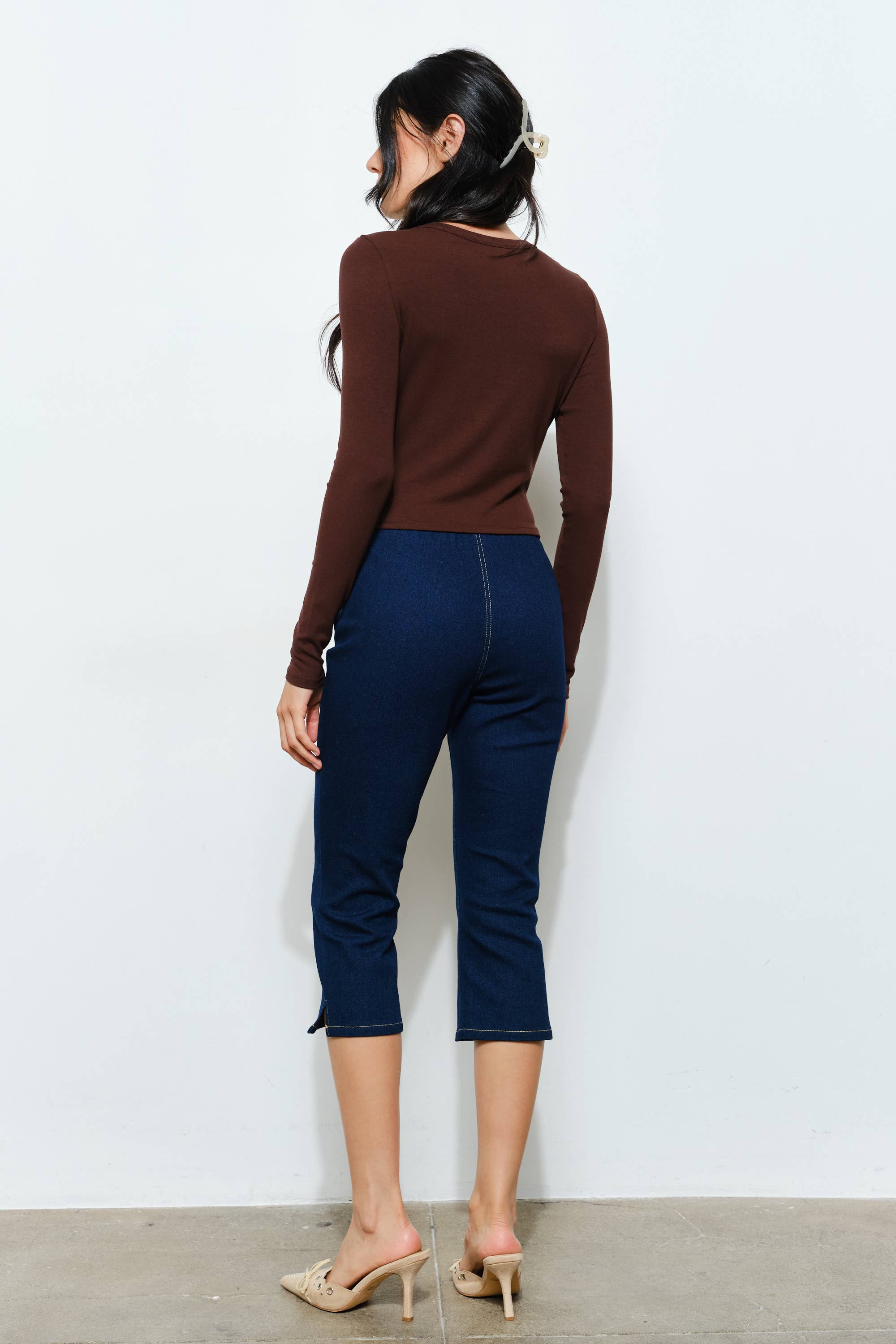 COLLEEN ESPRESSO MARTINI BEADED TOP - Fun