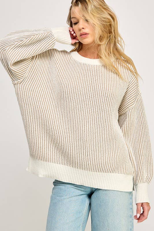 Wrenley Super Soft Strip Sweater