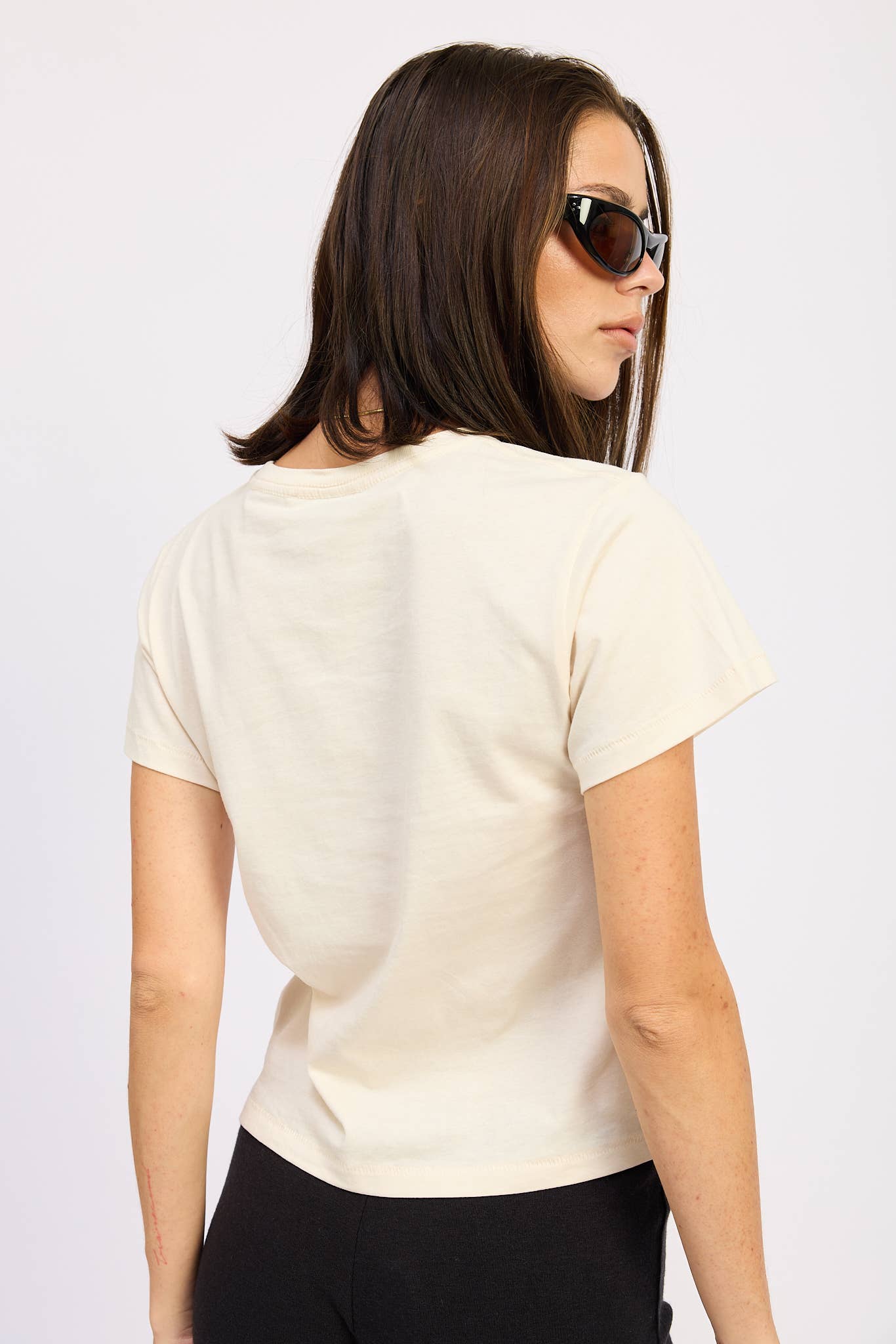 EXPRESSO MARTINI EMBROIDERED BABY TEE