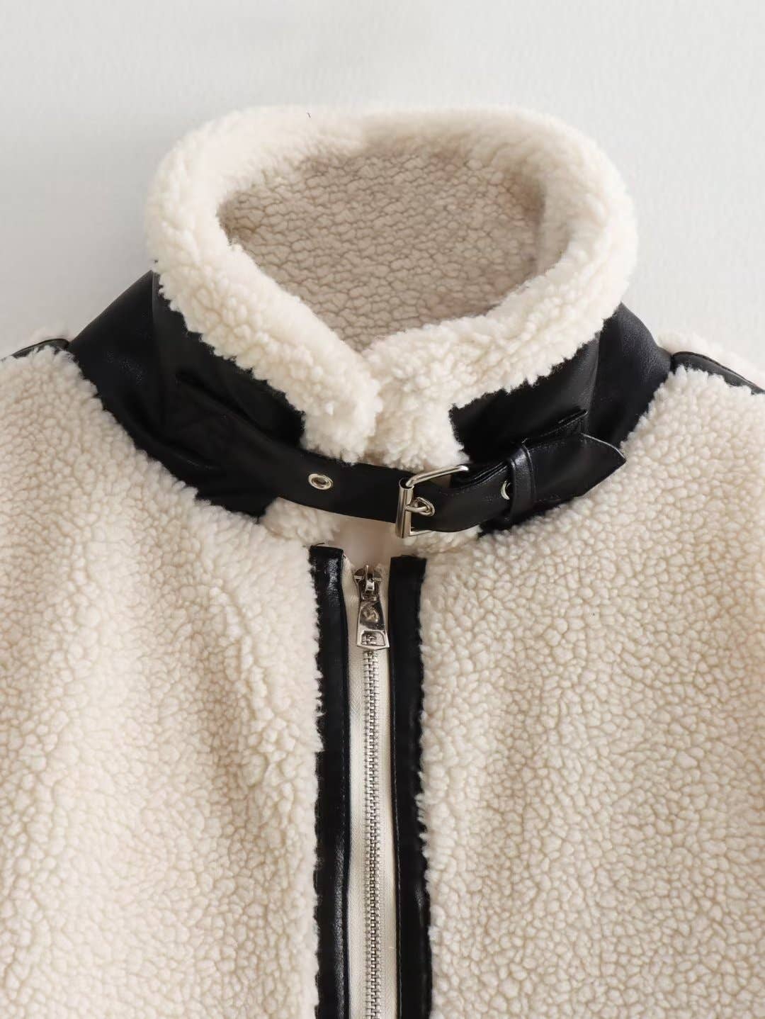 Faux fur coat sherpa jacket