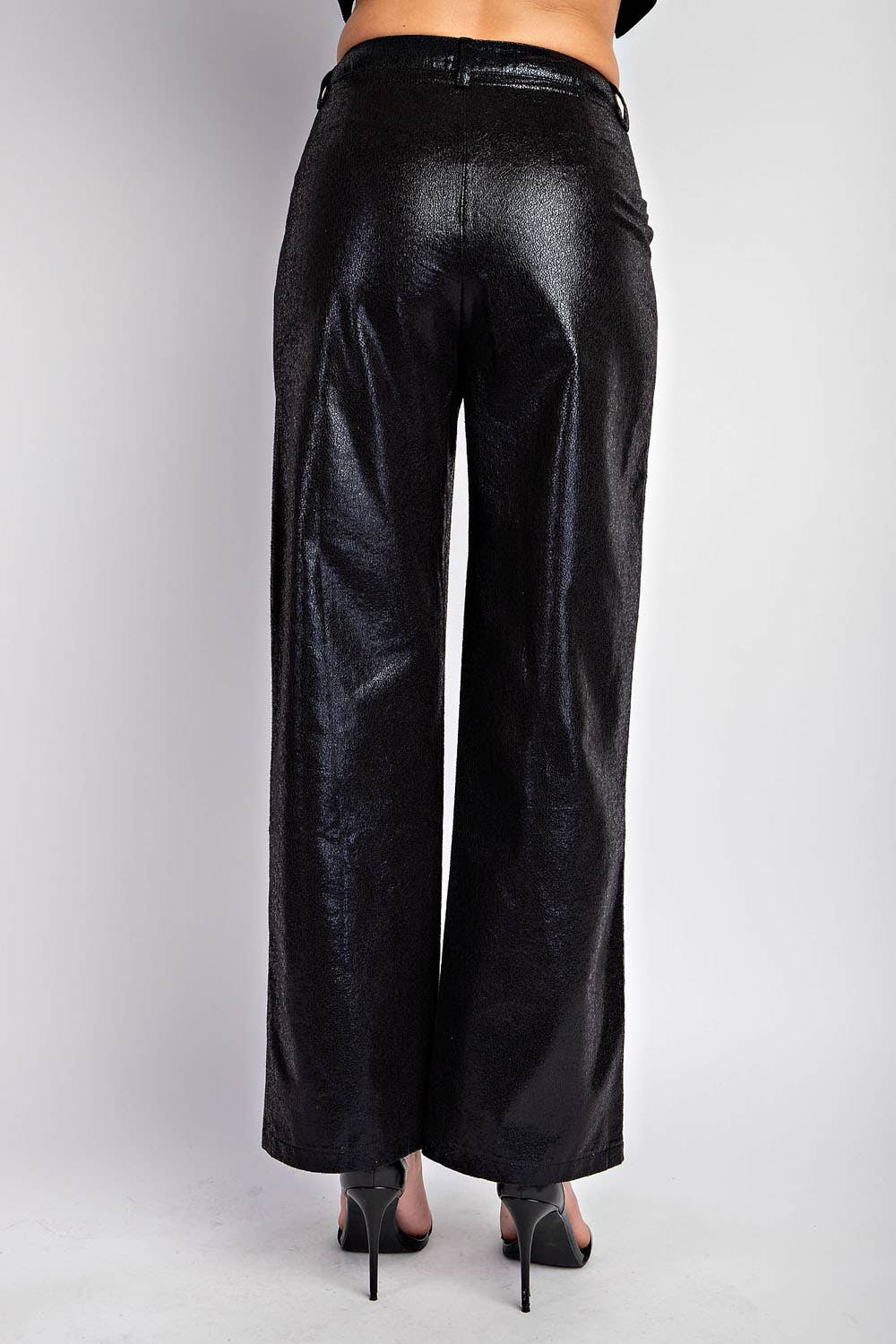 Bowen Textured Metallic Pants