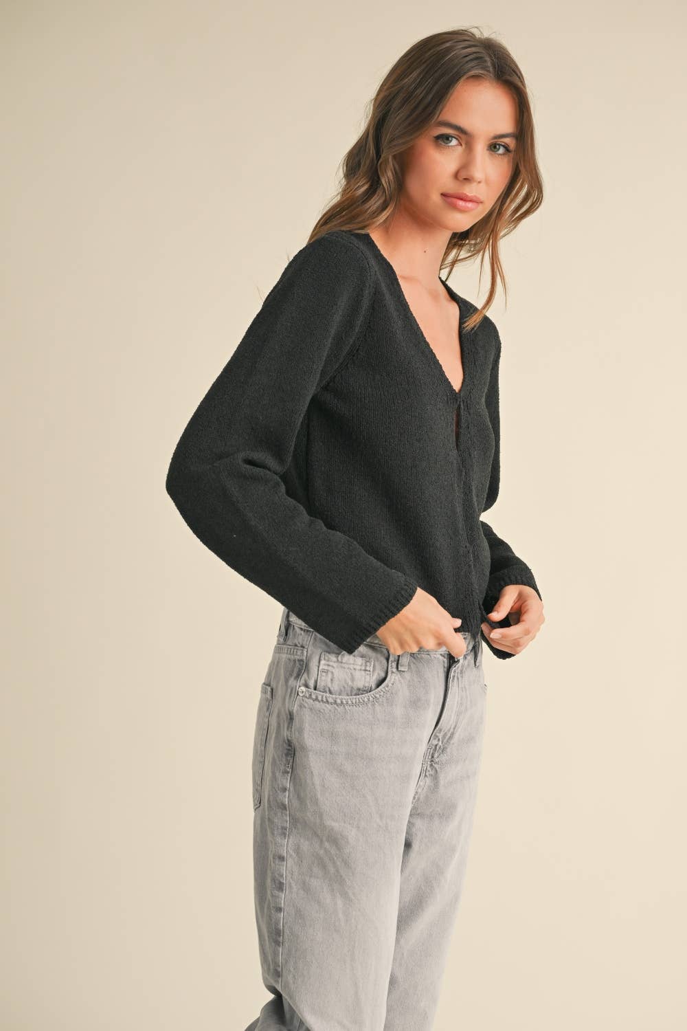 Mercer LIGHT WEIGHT KNIT CARDIGAN