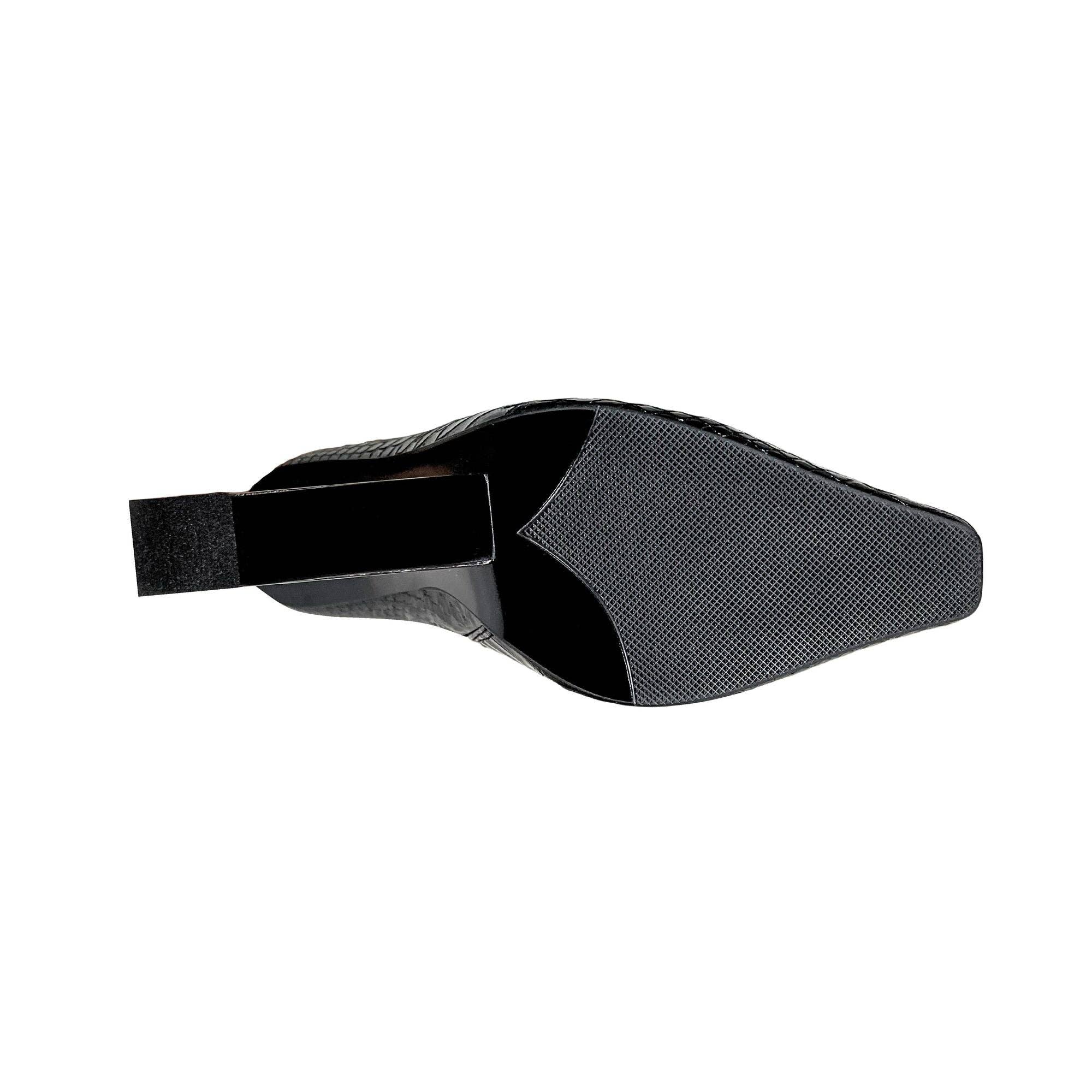 Ninety Union FIRE Triangle Metal Heel Bootie