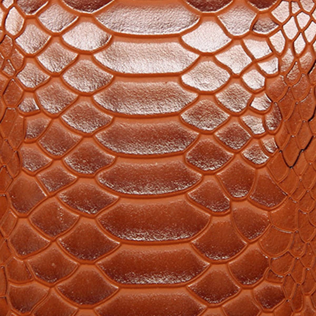 SIMPLE SNAKE PATTERN PORTABLE BIG BAG