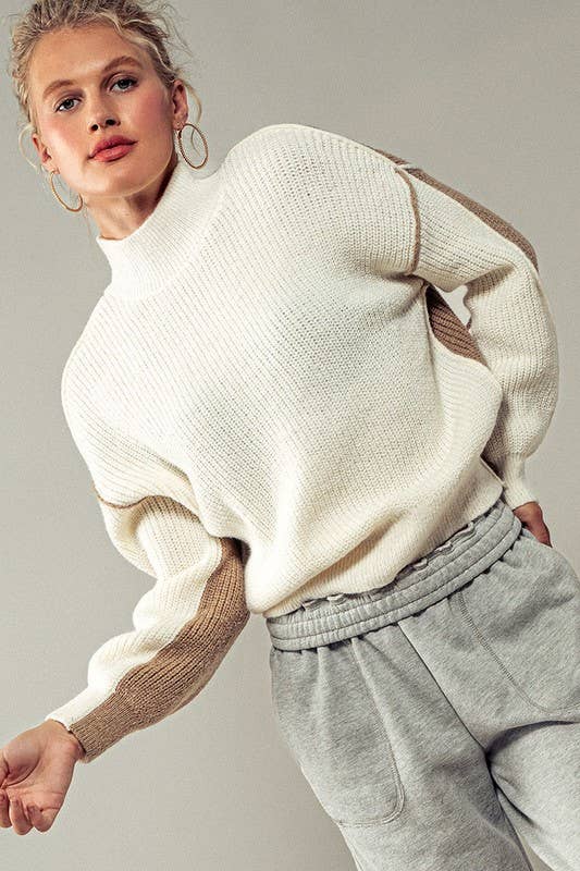 Millie Mock Neck Sweater