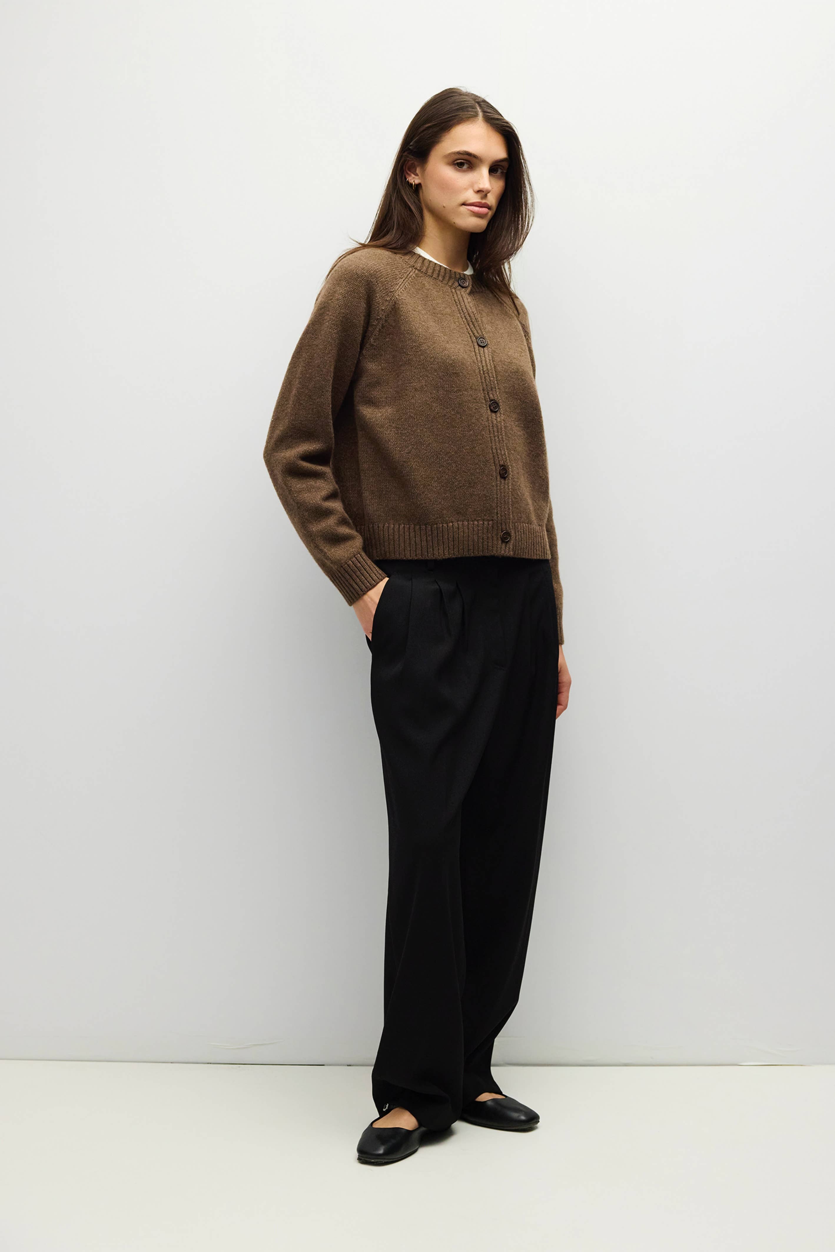 The Danielle Cardigan | Raglan Thick Cardigan