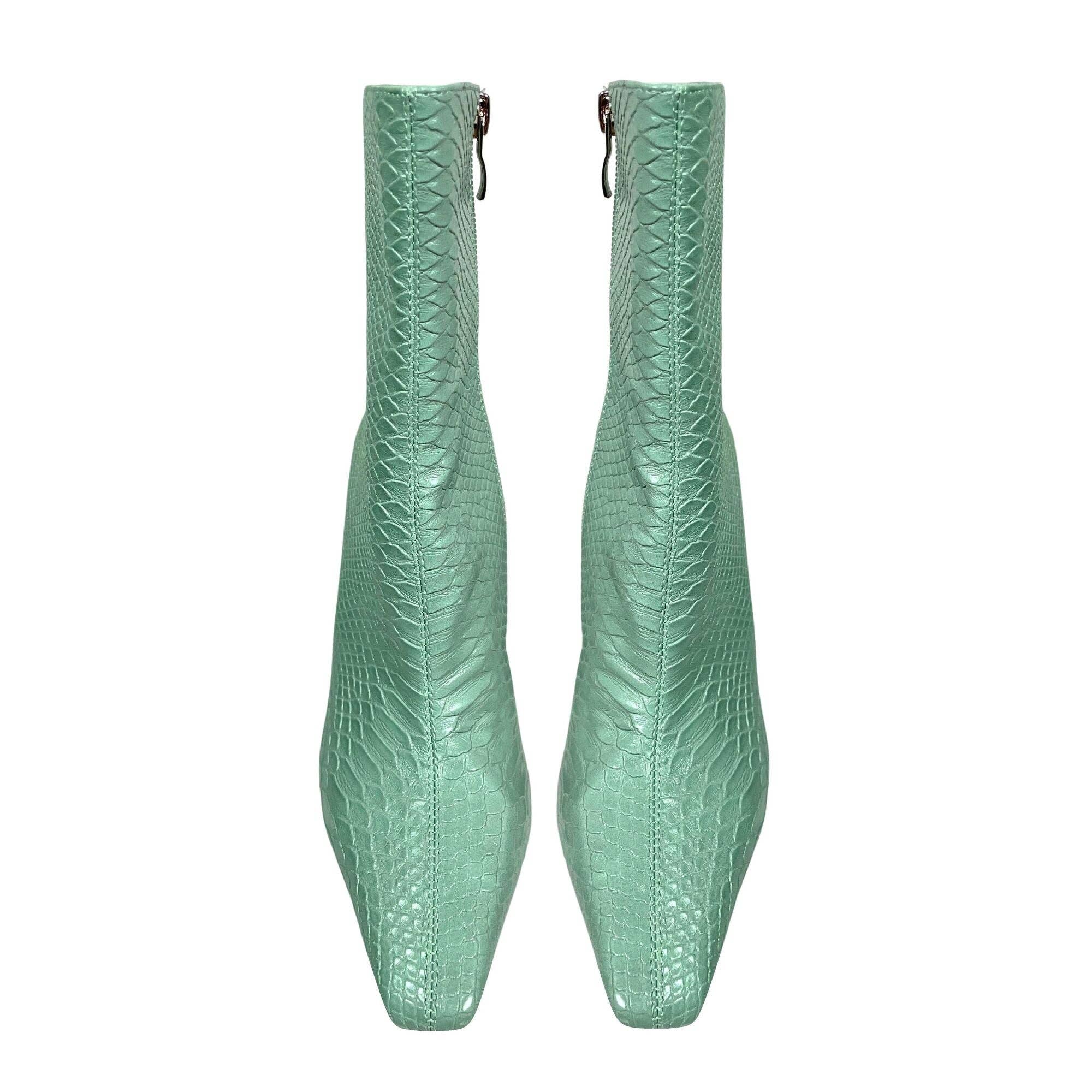 Ninety Union FIRE Triangle Metal Heel Bootie