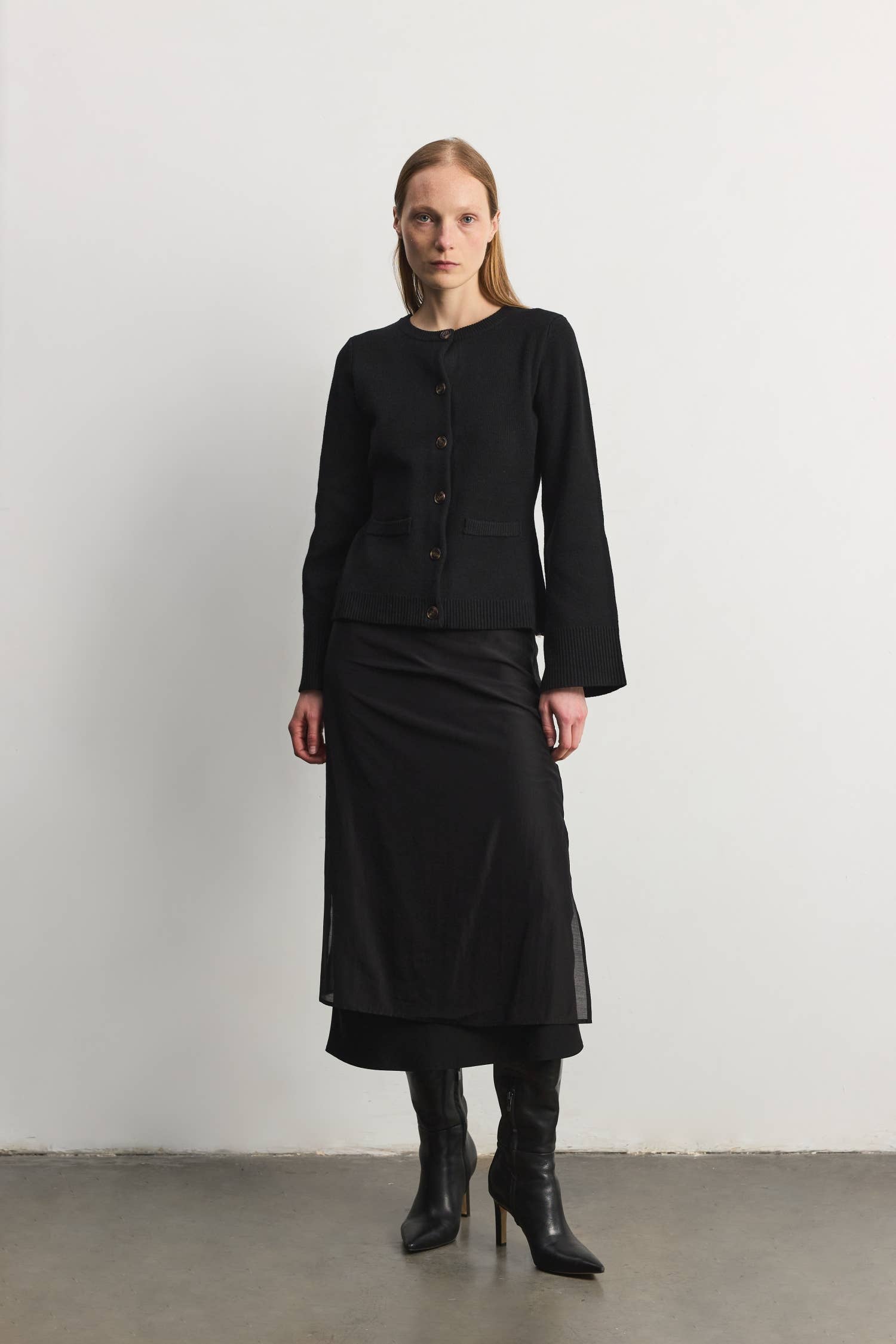 Tyler Bell Sleeve Buttoned Cardigan