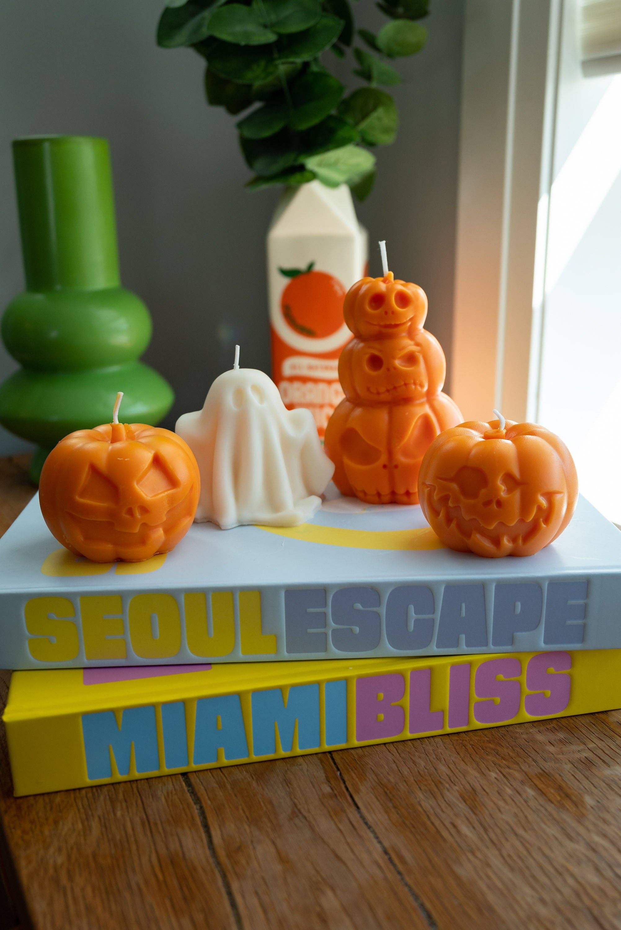 Cute Sheet Ghost Candle