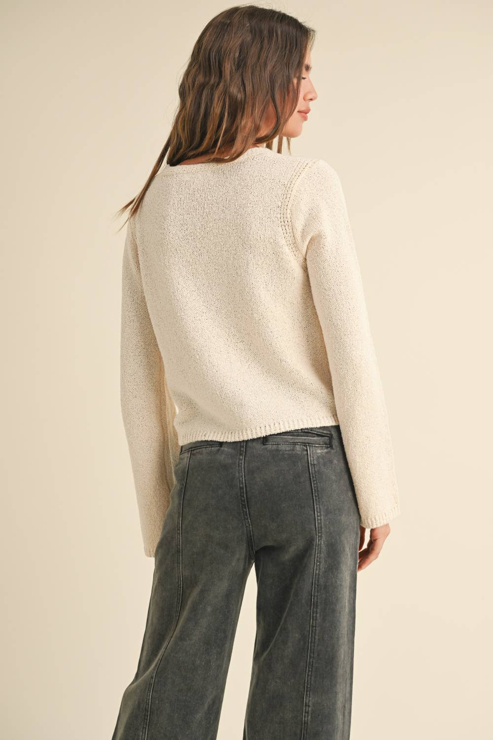 Mercer LIGHT WEIGHT KNIT CARDIGAN