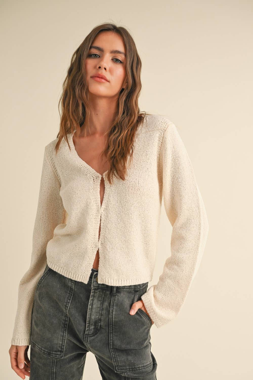 Mercer LIGHT WEIGHT KNIT CARDIGAN
